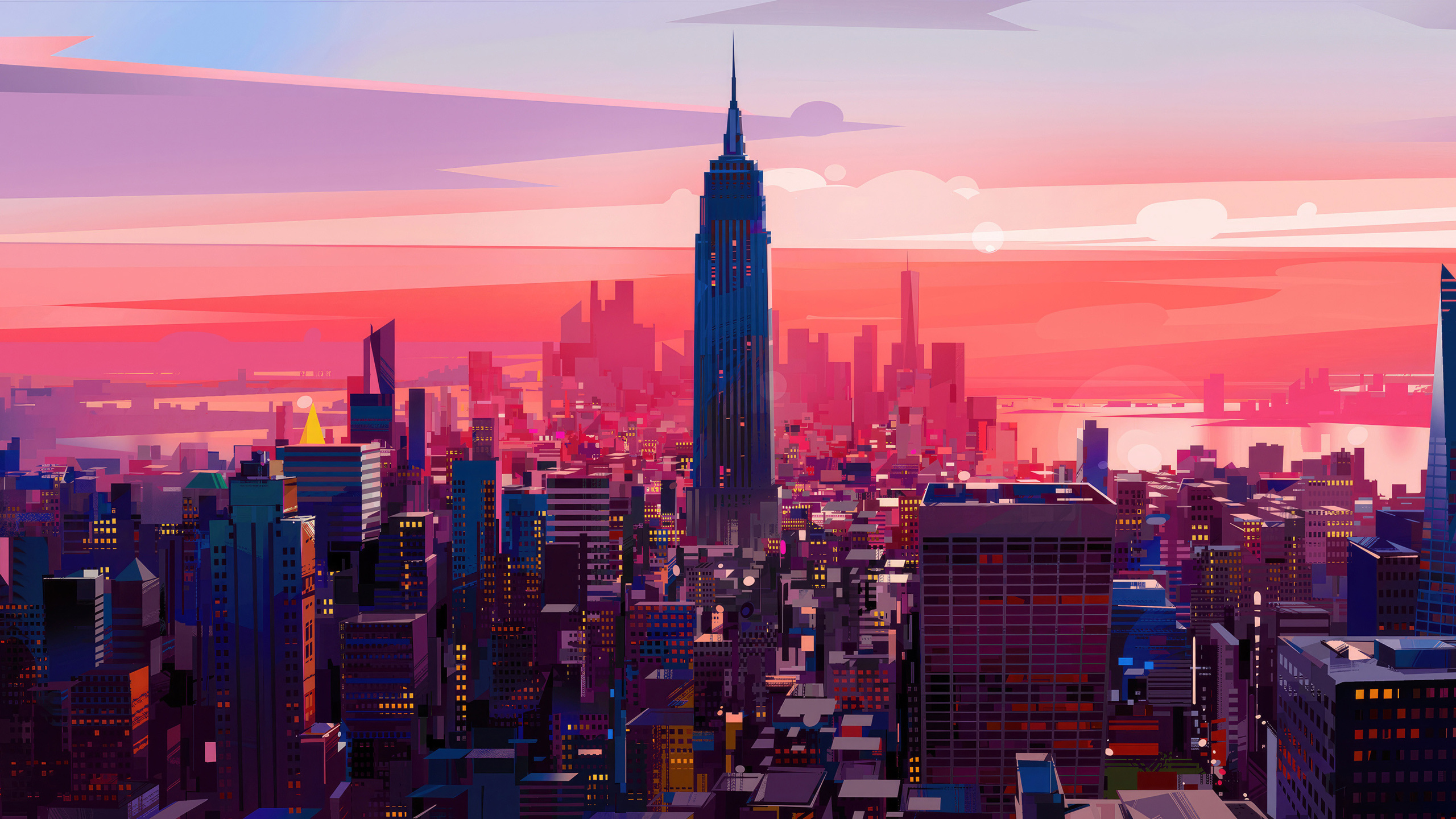 2560x1440 The Artistic City 1440P Resolution ,HD 4k Wallpapers,Images