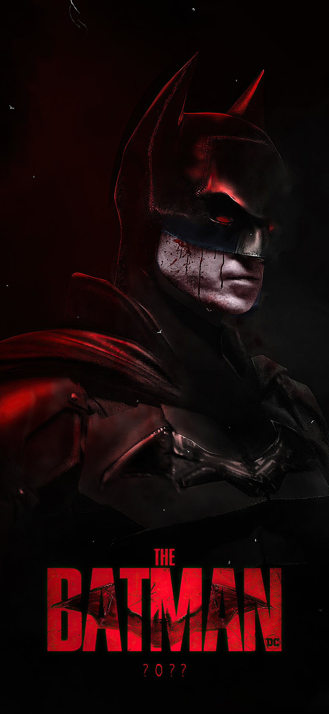 batman dark bw hero art iPhone 7 wallpaper