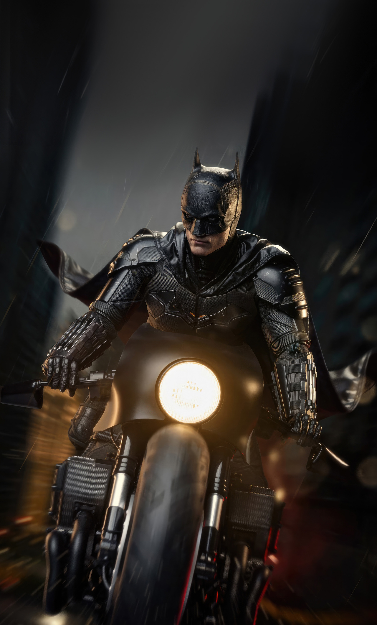 1280x2120 The Batman Batcycle Escapade iPhone 6+ ,HD 4k Wallpapers ...