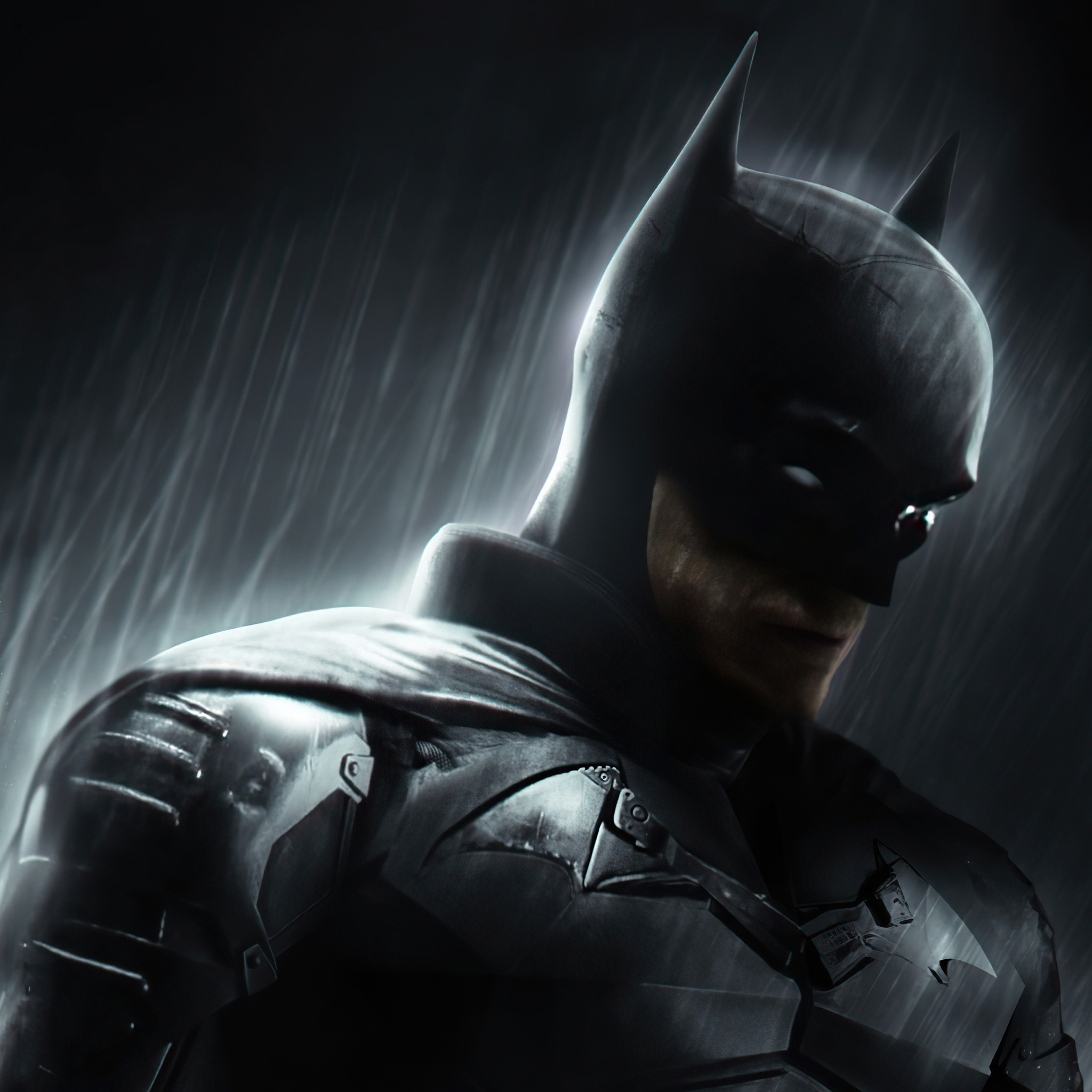 2048x2048 The Batman Illustration Fanart 5k Ipad Air HD 4k Wallpapers ...