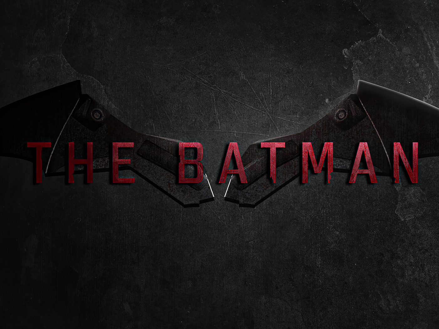 1400x1050 The Batman Movie Logo 4k 1400x1050 Resolution HD 4k ...