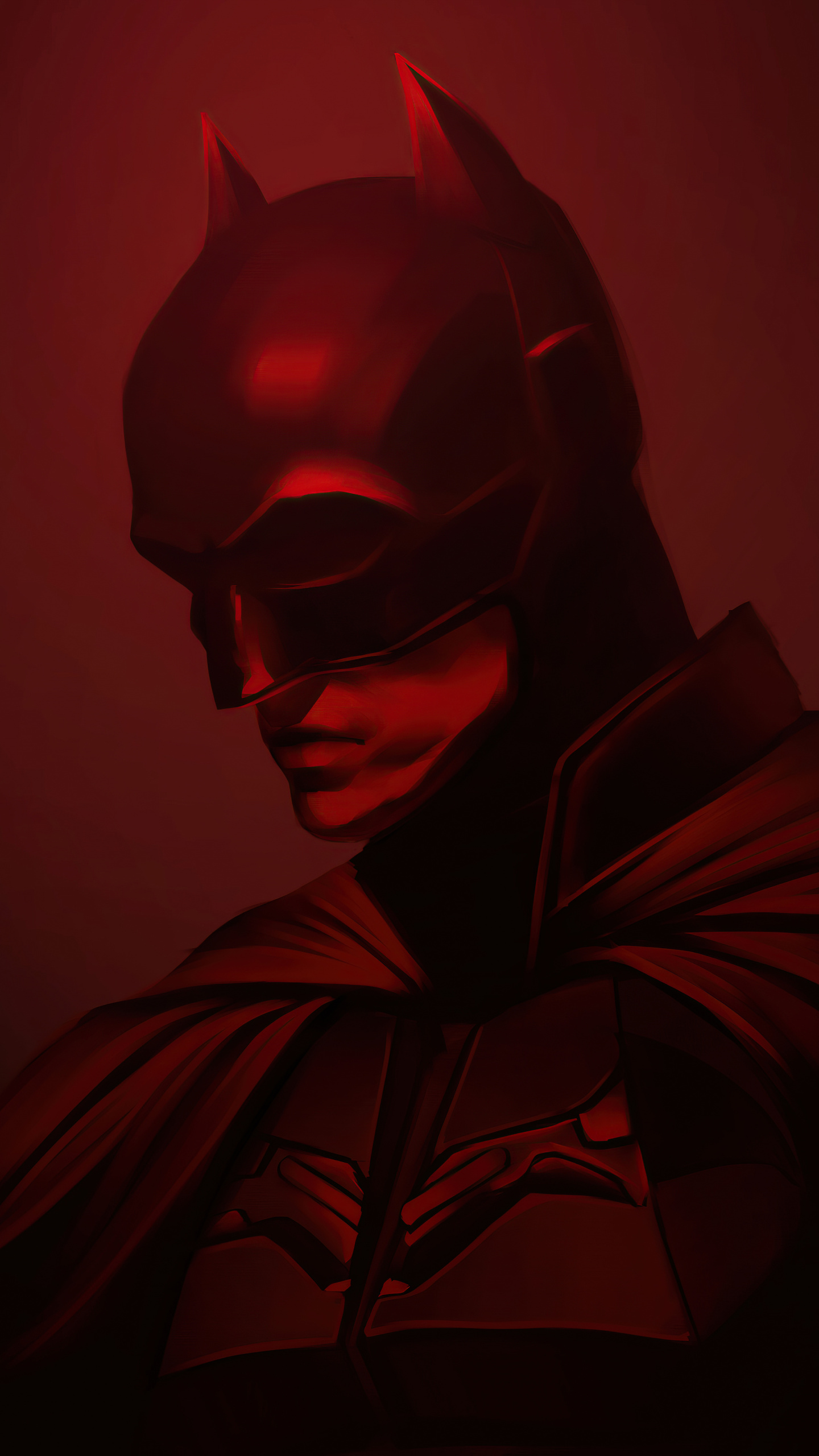 1440x2560 The Batman Red 2020 Samsung Galaxy S6,s7 ,google Pixel Xl 