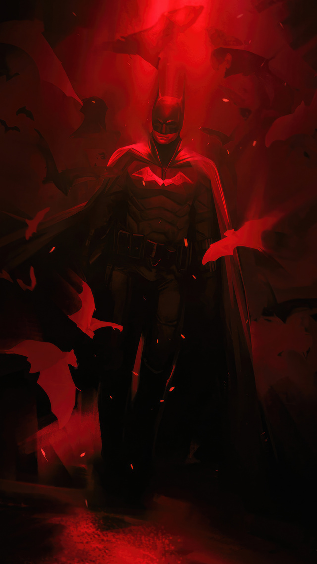 640x1136 2022 The Batman Movie 8k iPhone 5,5c,5S,SE ,Ipod Touch HD