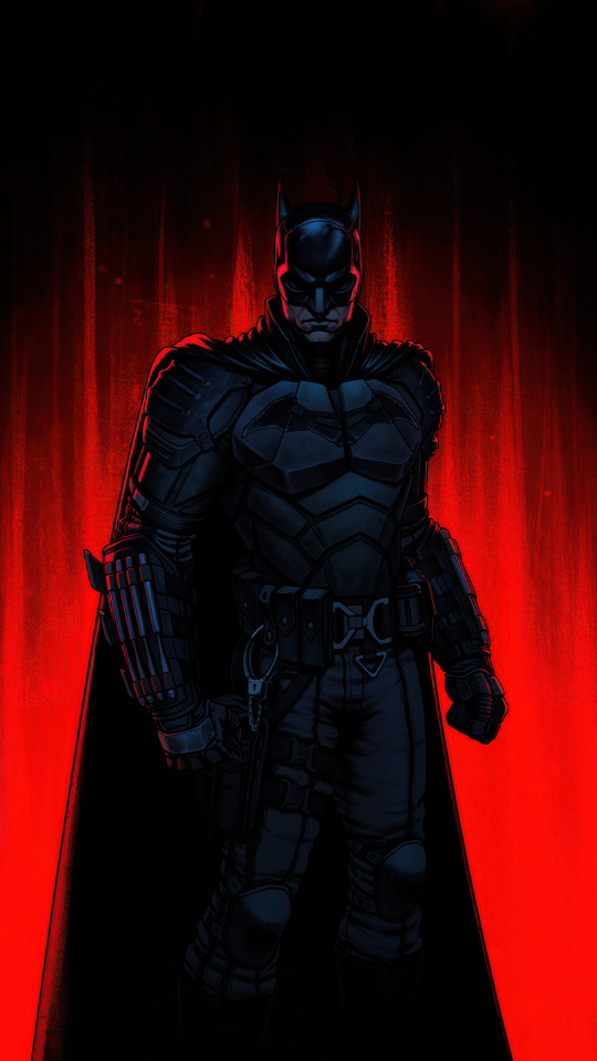 540x960 The Batman Red Theme 4k Wallpaper,540x960 Resolution HD 4k ...