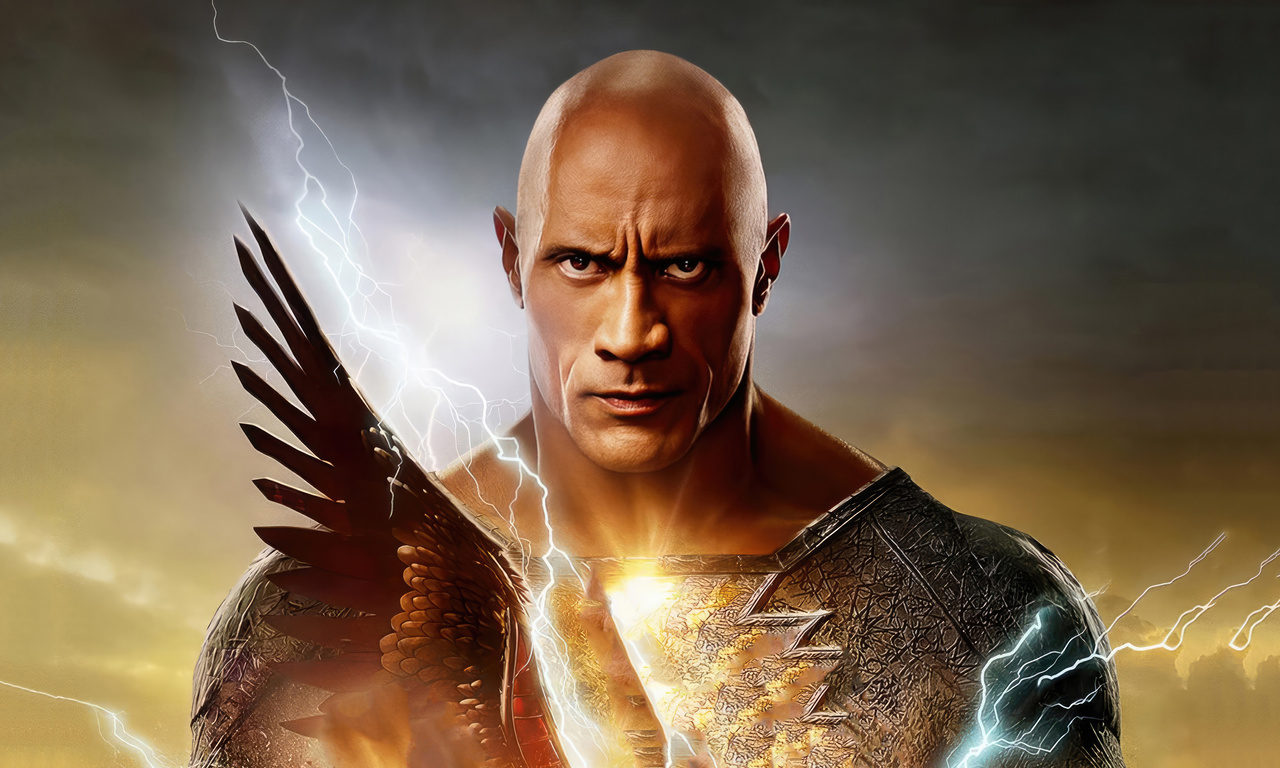 1280x768 The Black Adam Dwayne Johnson 4k 2023 1280x768 Resolution HD ...