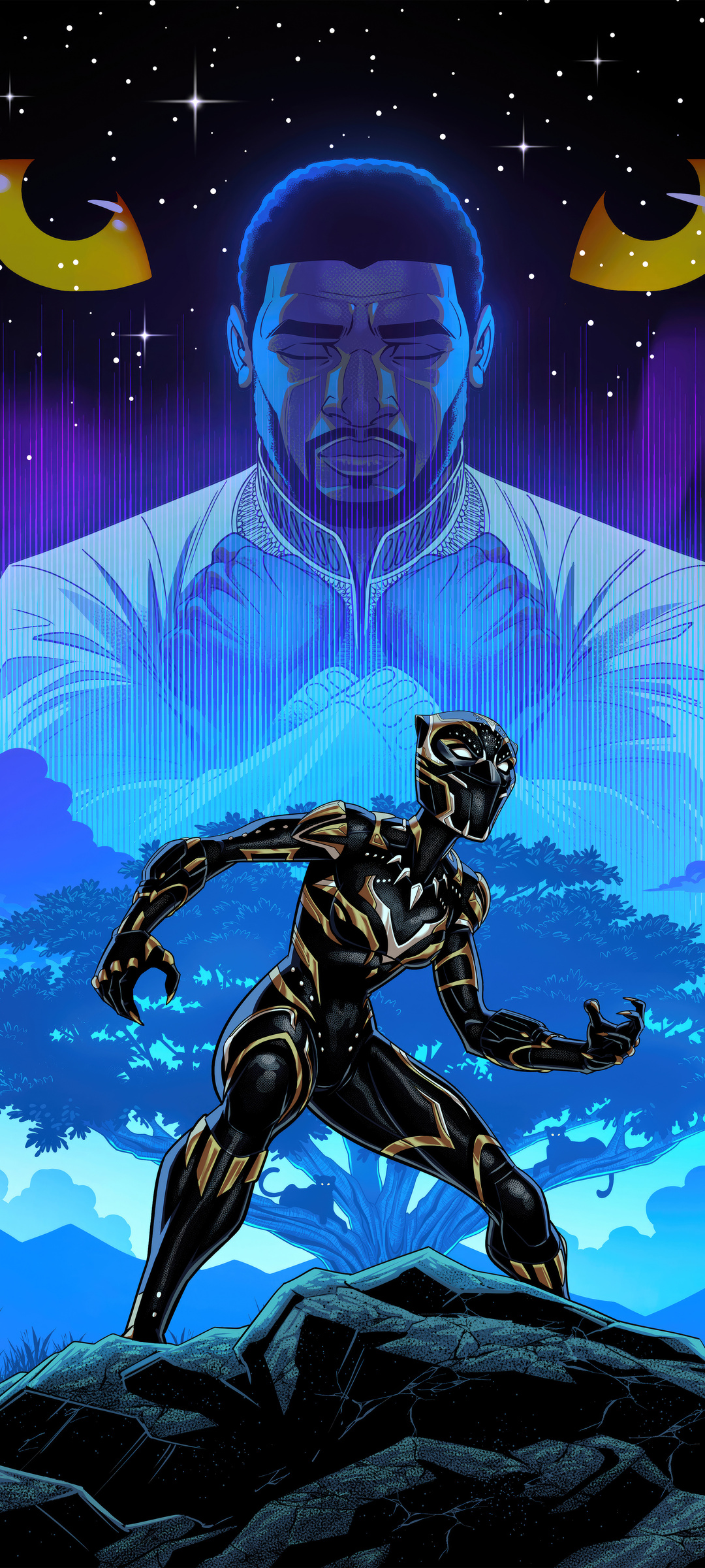 1080x2400 The Black Panther Wakanda Forever 5k Google Pixel 7 ,HD 4k