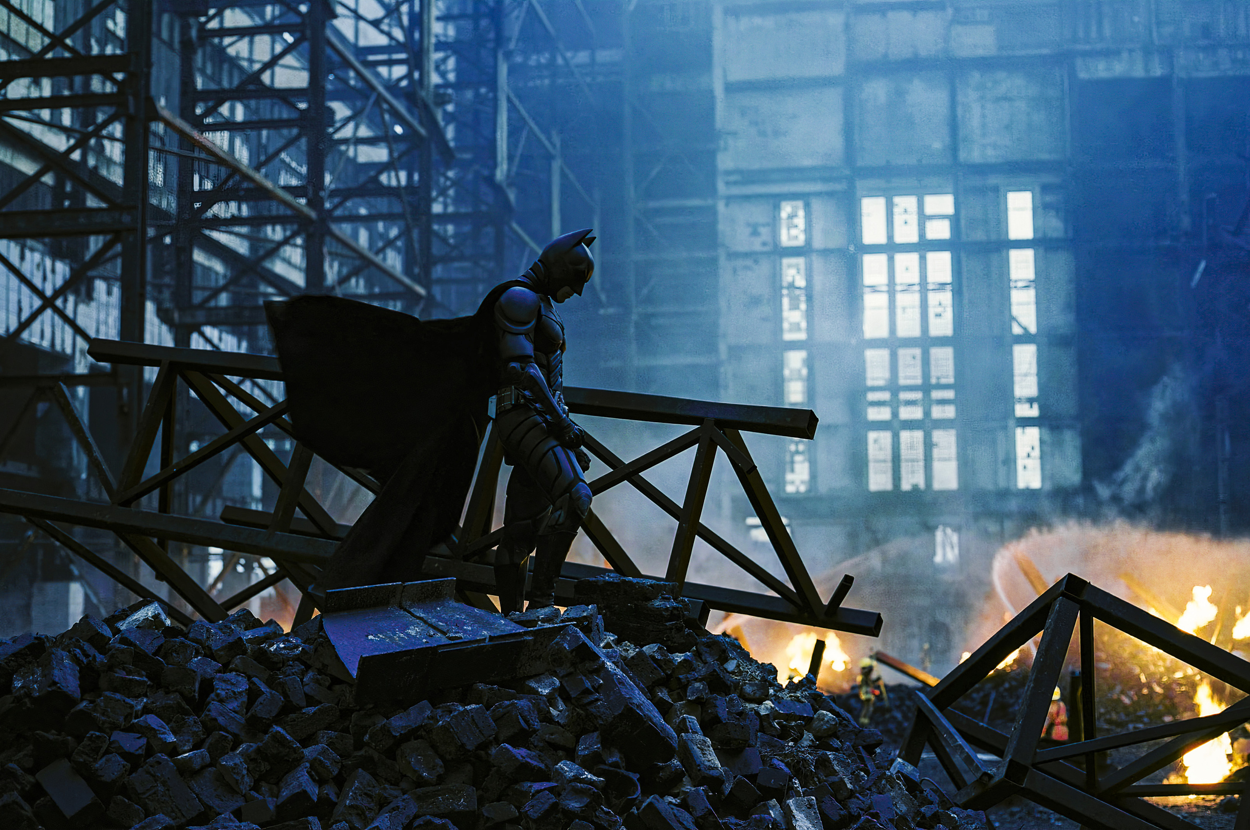 2560x1700 The Dark Knight Aftermath 4k Chromebook Pixel ,HD 4k