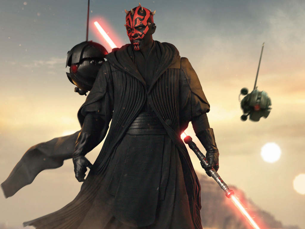 1024x768 The Darth Maul 4k Wallpaper,1024x768 Resolution HD 4k ...