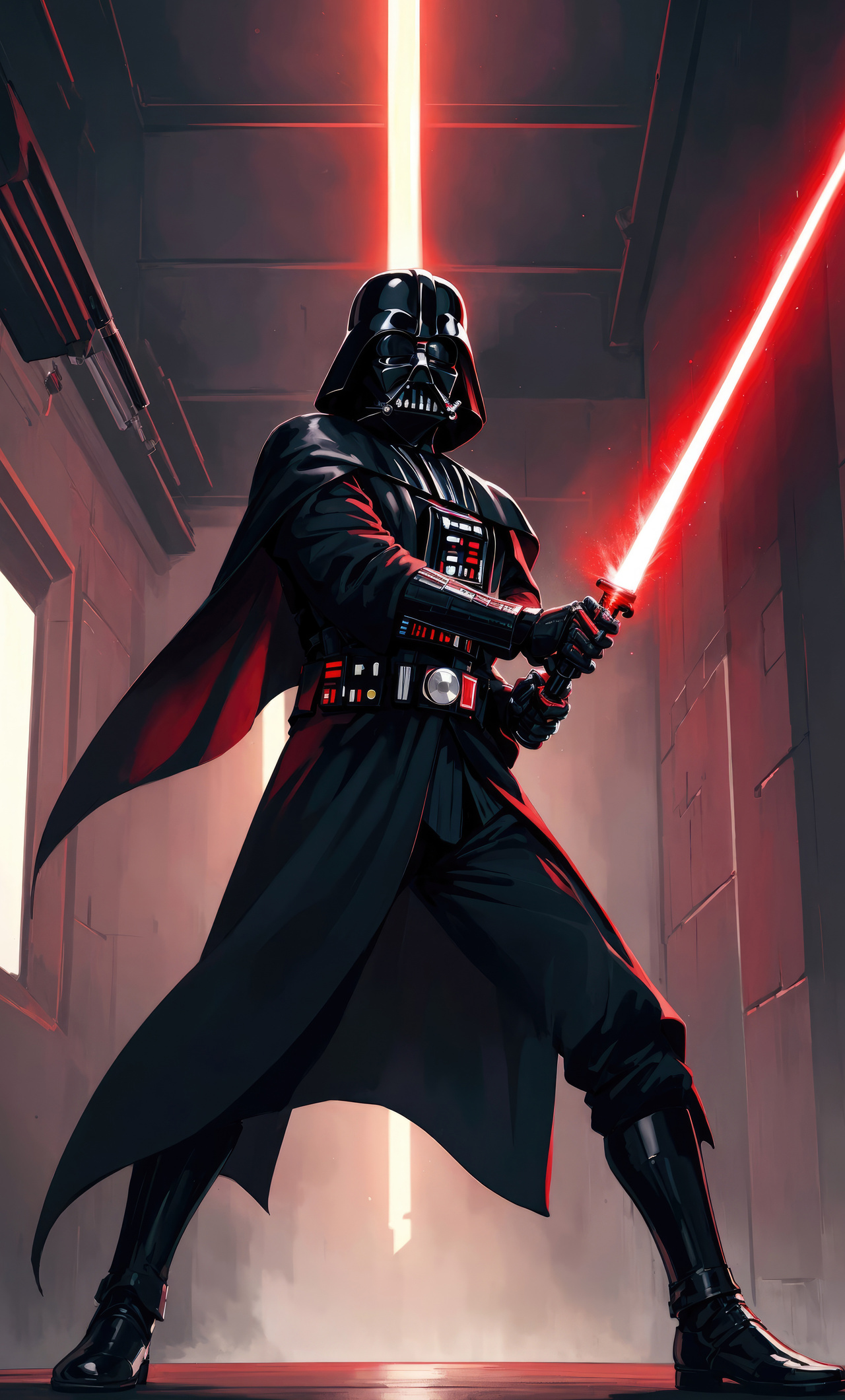 1280x2120 The Darth Vader Artwork 4k iPhone 6+ ,HD 4k Wallpapers,Images ...