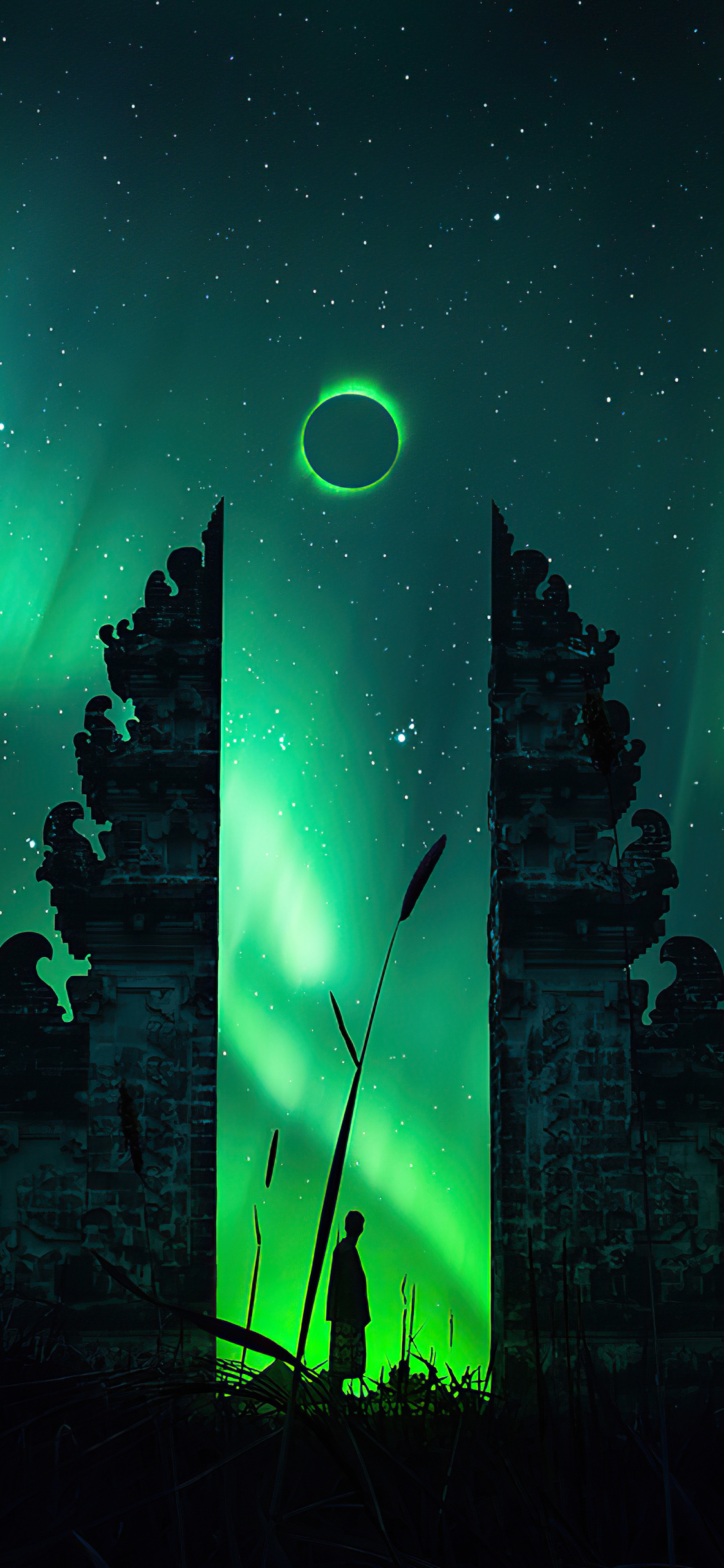 1125x2436 The Emerald Temple 4k Iphone XS,Iphone 10,Iphone X HD 4k  Wallpapers, Images, Backgrounds, Photos and Pictures