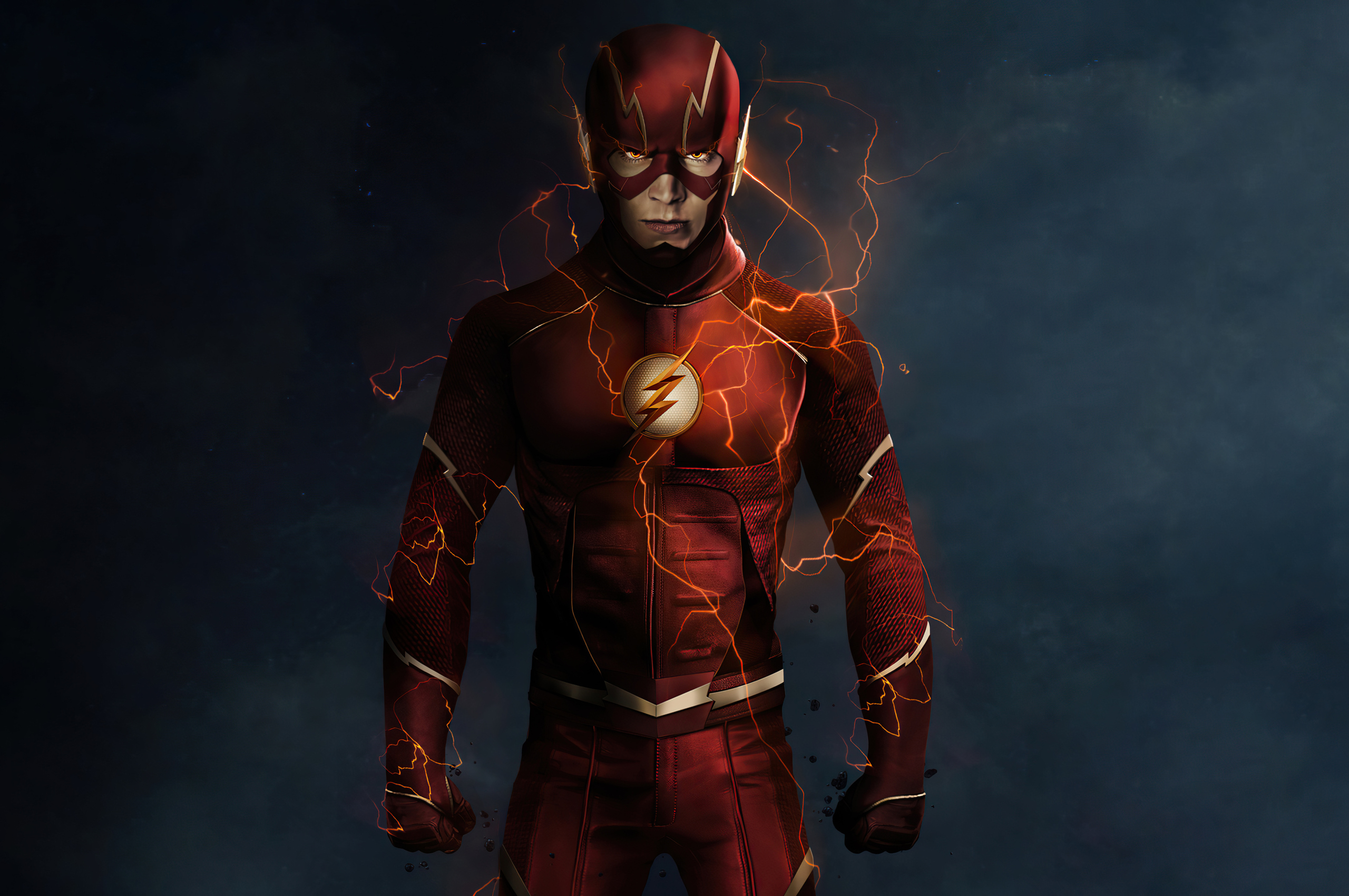 The Flash Barry Allen 5k Wallpaper In 2560x1700 Resolution