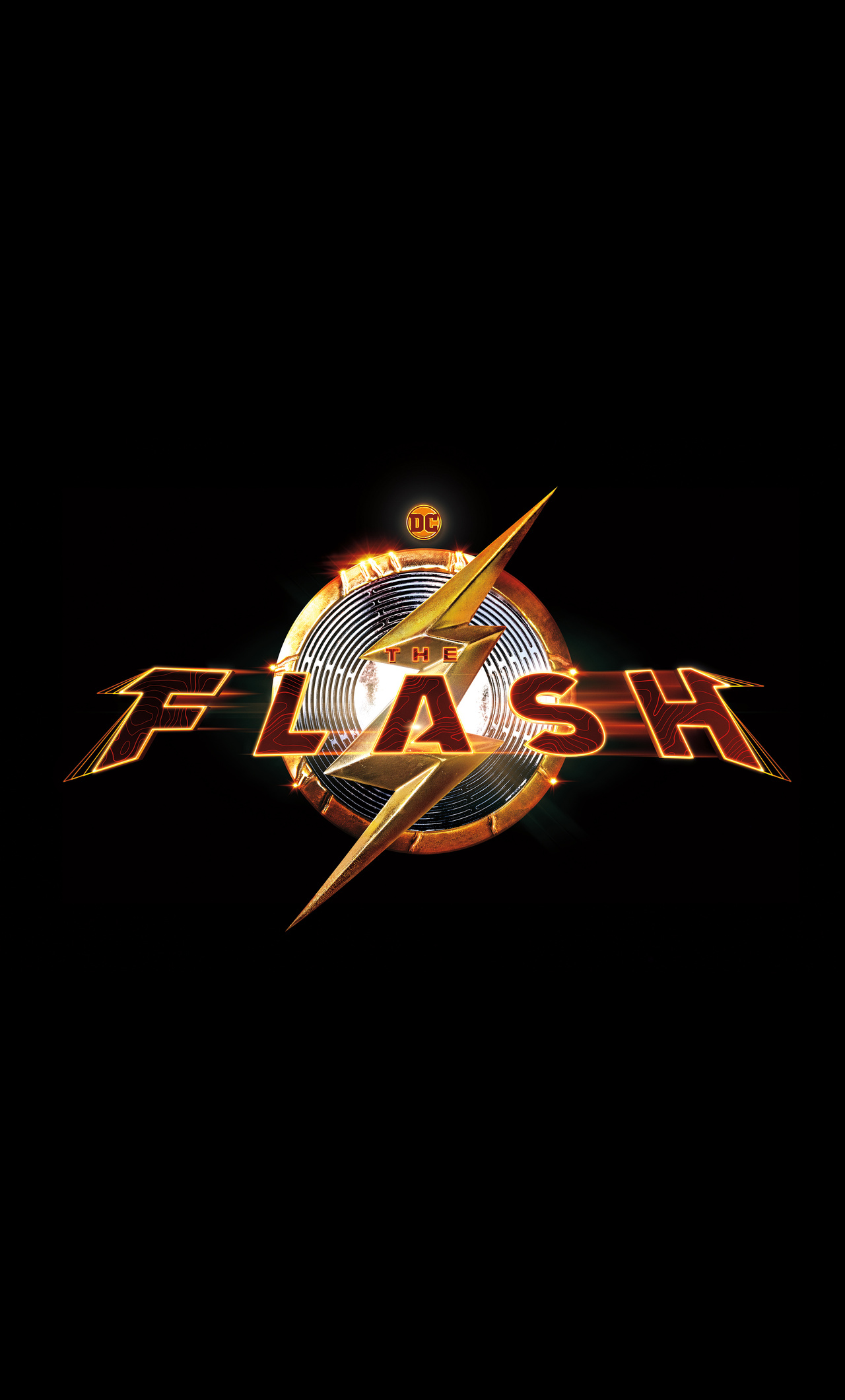 1280x2120 The Flash Movie Logo 2023 iPhone 6+ HD 4k Wallpapers, Images ...