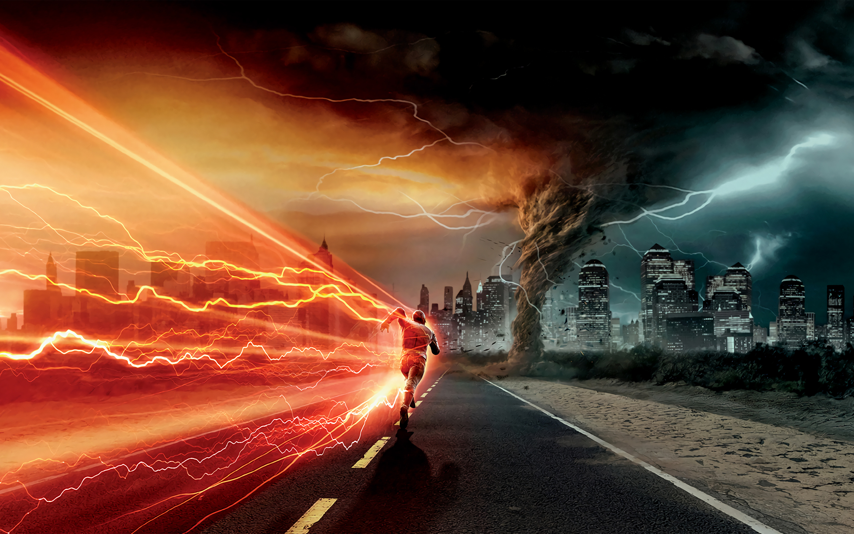 Ка молния 2. Торнадо. Flash background. Speed Force Power.