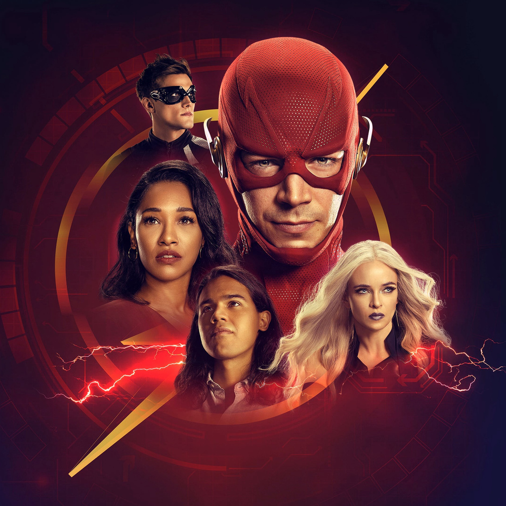 1024x1024 The Flash Season 7 2021 1024x1024 Resolution HD 4k Wallpapers