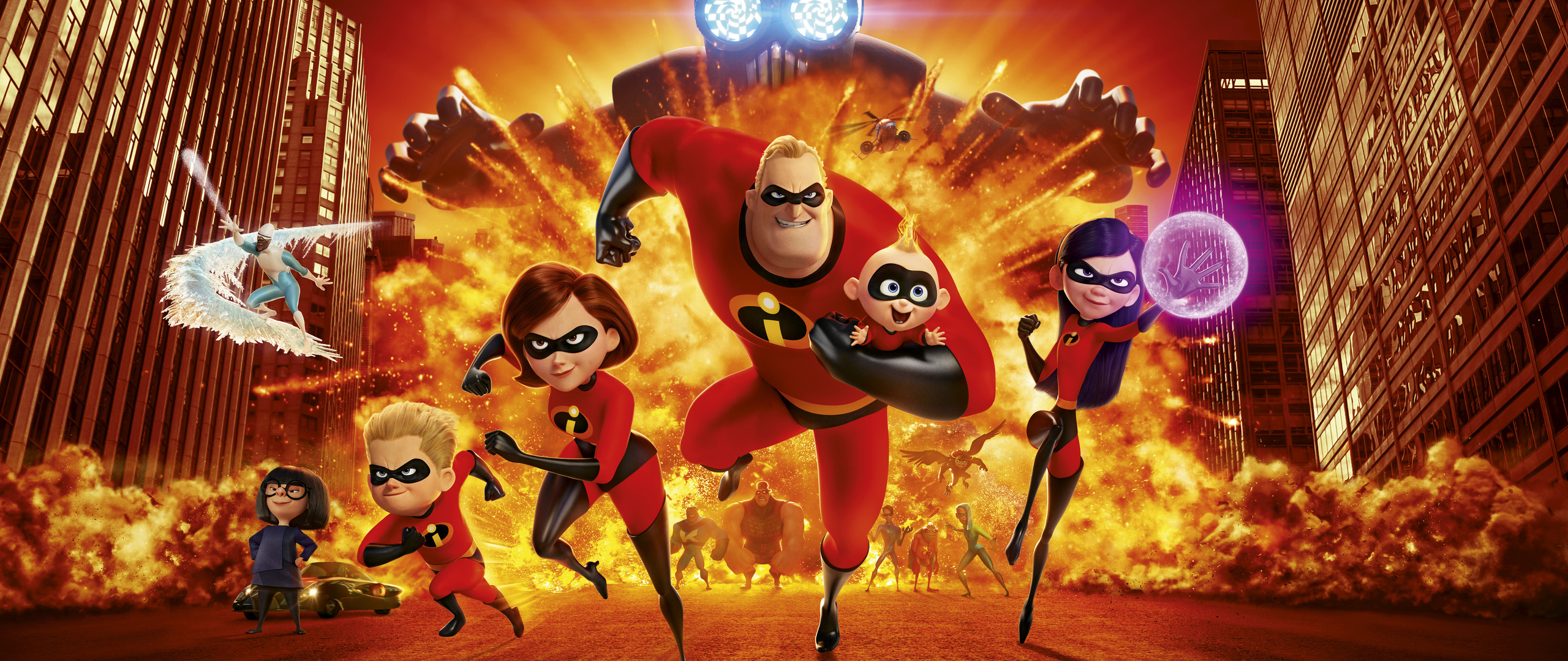 2560x1080 The Incredibles 2 10k Wallpaper,2560x1080 Resolution HD 4k ...