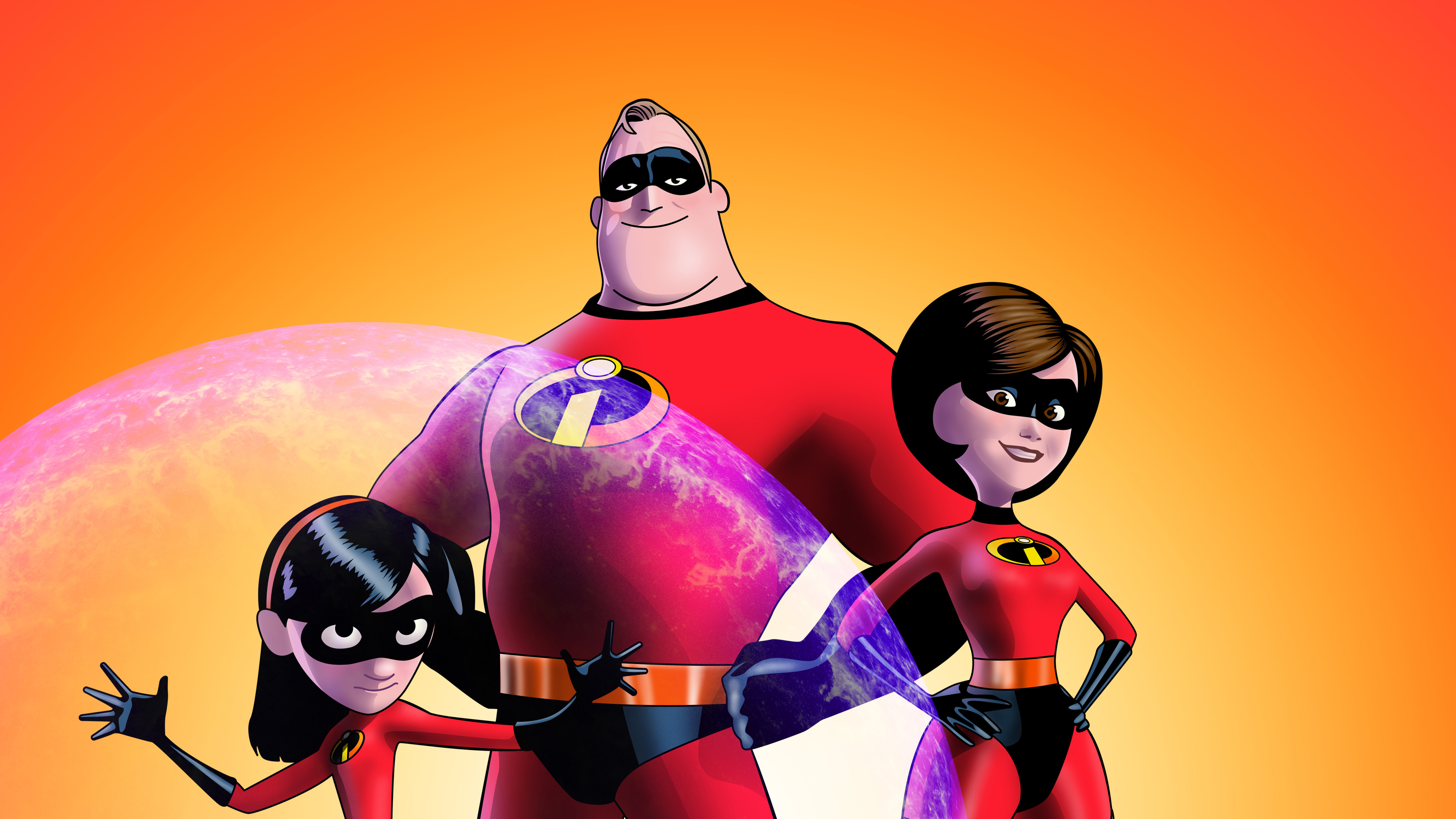 The Incredibles 2 5k Artwork In 5120x2880 Resolution. the-incredibles-2-5k-...