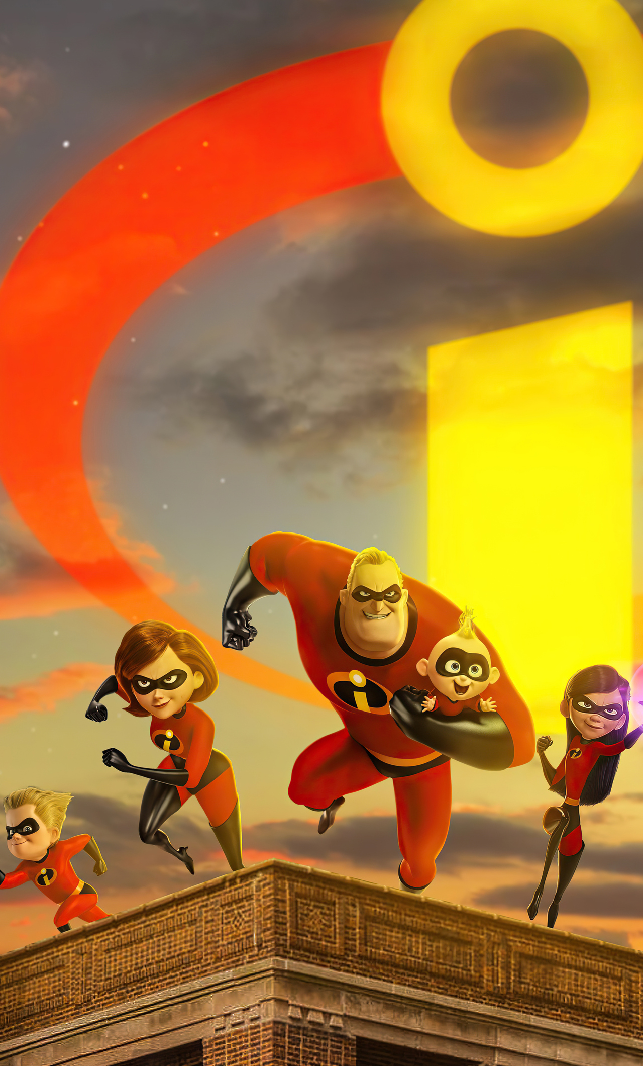 1280x2120 The Incredibles 2 Team Up iPhone 6 HD 4k Wallpapers Images  Backgrounds Photos and Pictures