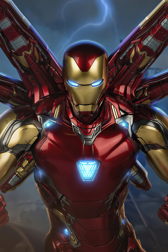 640x960 The Iron Man Mark 85 4k Iphone 4 Iphone 4s Hd 4k Wallpapers