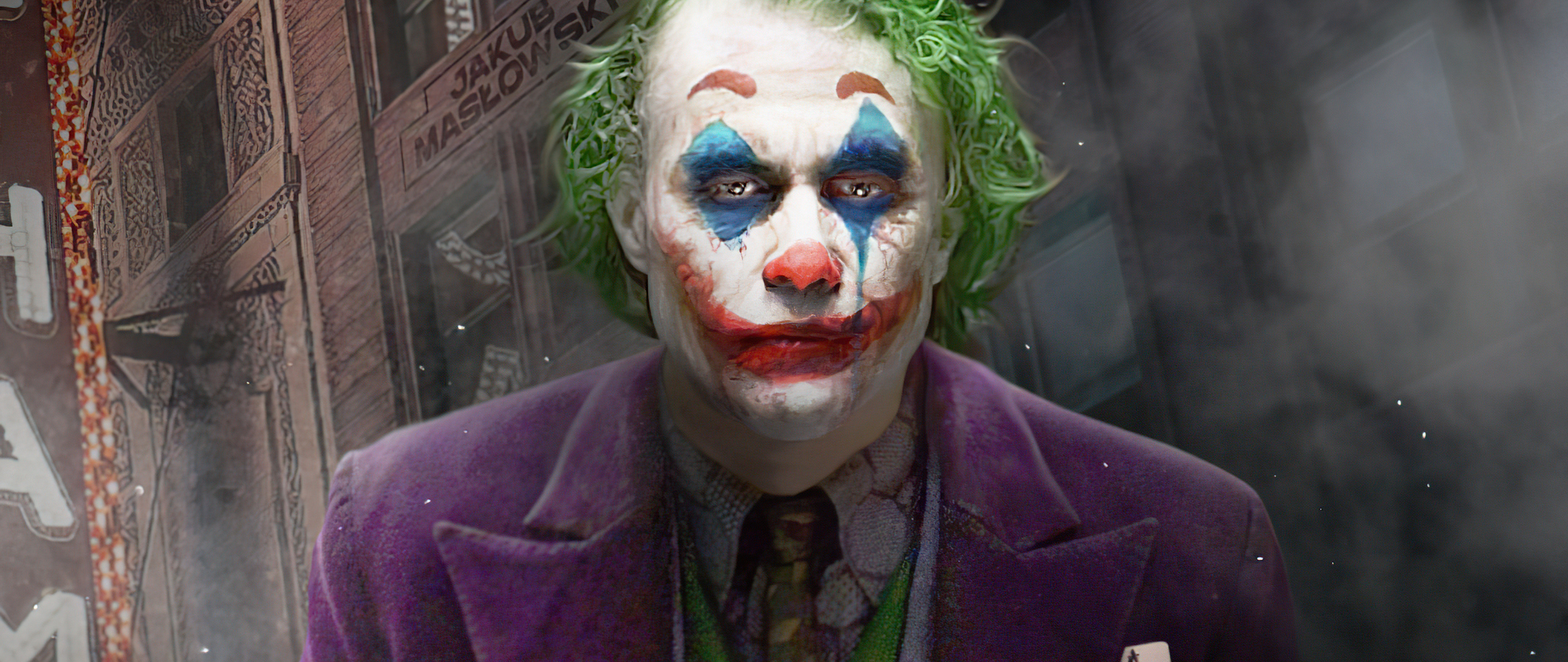 2560x1080 The Joker Heath Ledger And Joaquin Phoenix 2560x1080 ...