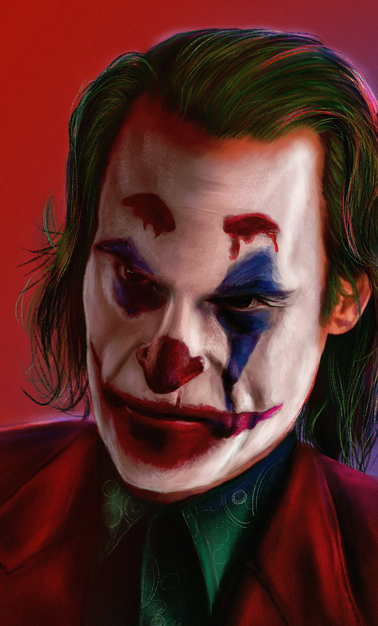 1280x2120 The Joker Joaquin Phoenix 4k Artwork iPhone 6+ ,HD 4k ...