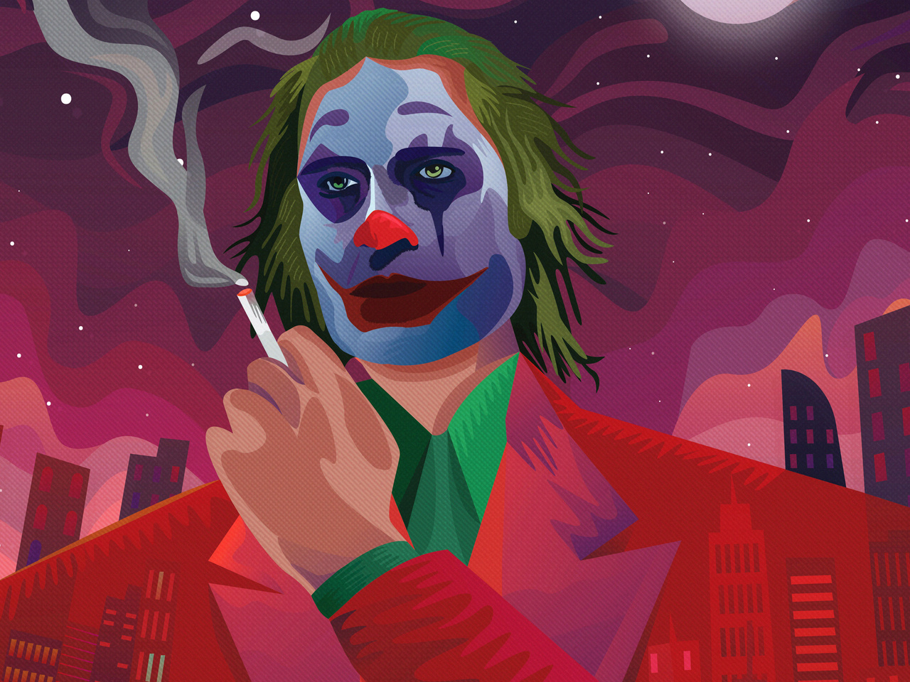 1280x960 The Joker Joaquin Phoenix Art 4k 1280x960 Resolution HD 4k