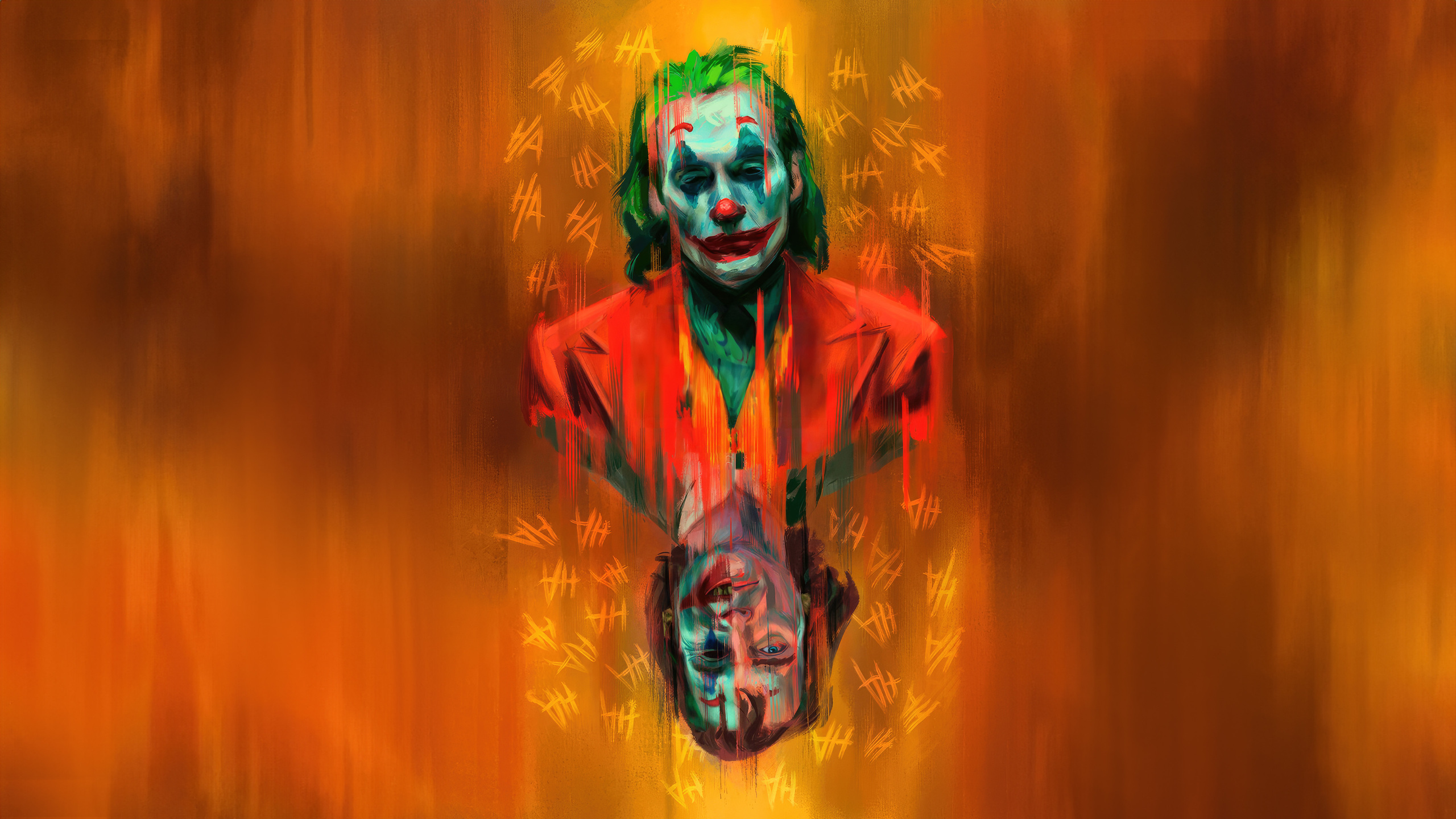 The Joker Psycho Circus Wallpaper In 2560x1440 Resolution