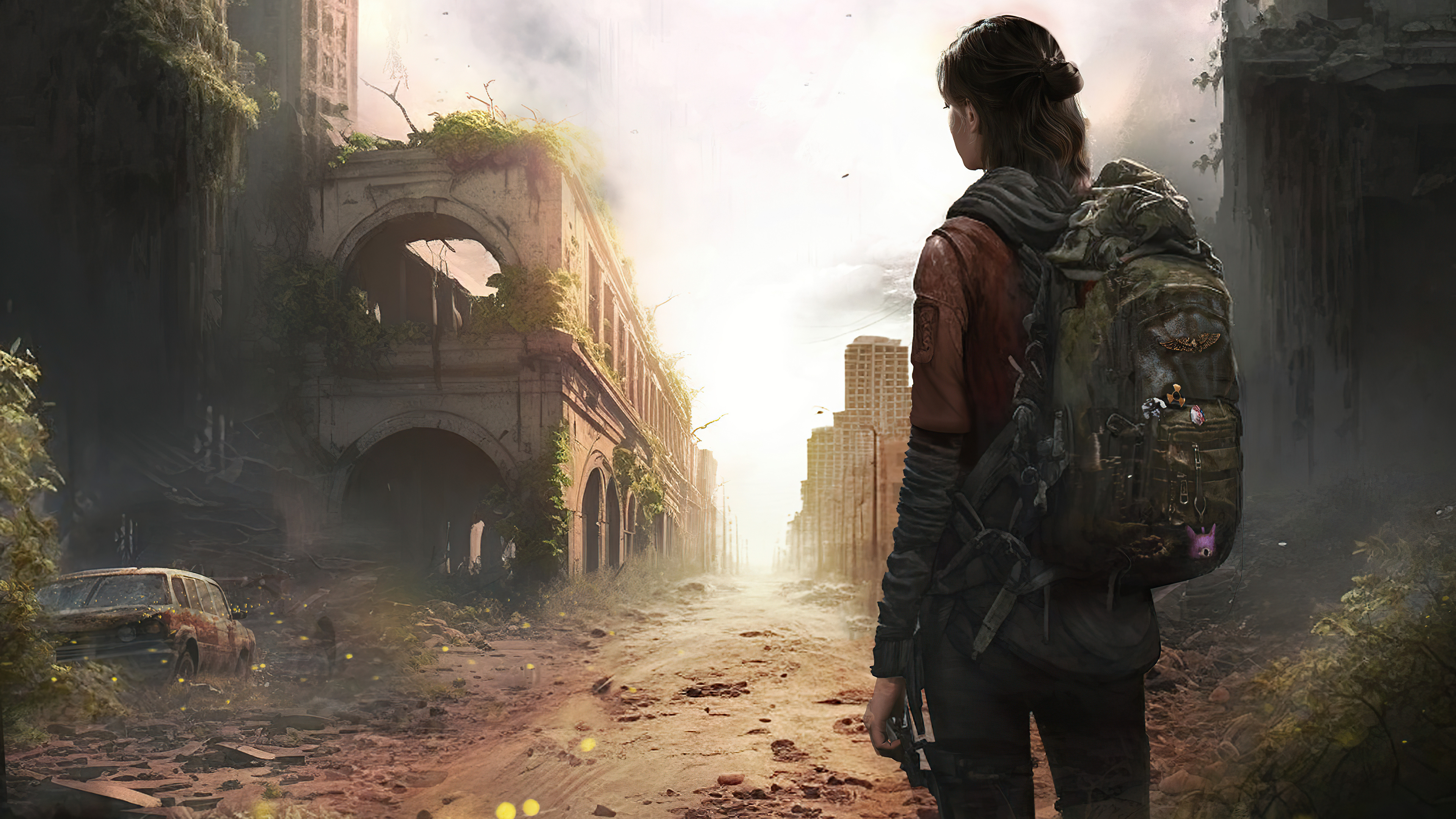 The Last of Us Part II Joel Ellie 4K Wallpapers, HD Wallpapers