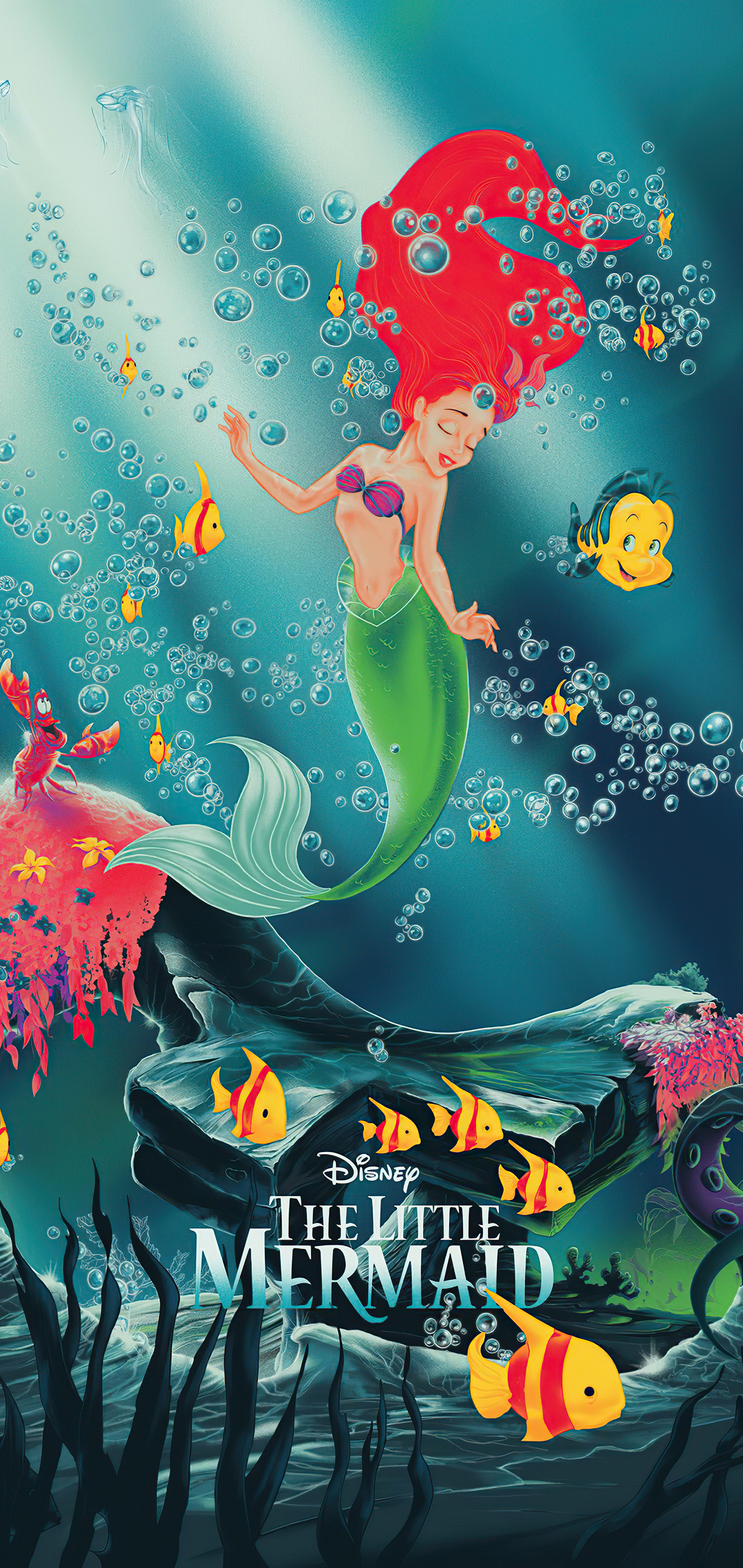 1080x2280 The Little Mermaid Poster 4k One Plus 6,Huawei p20,Honor view  10,Vivo y85,Oppo f7,Xiaomi Mi A2 HD 4k Wallpapers, Images, Backgrounds,  Photos and Pictures