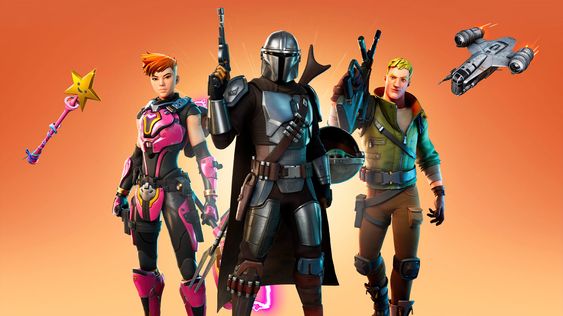 1920x1080 The Mandalorian Fortnite 4k Game Laptop Full HD 1080P ,HD 4k ...