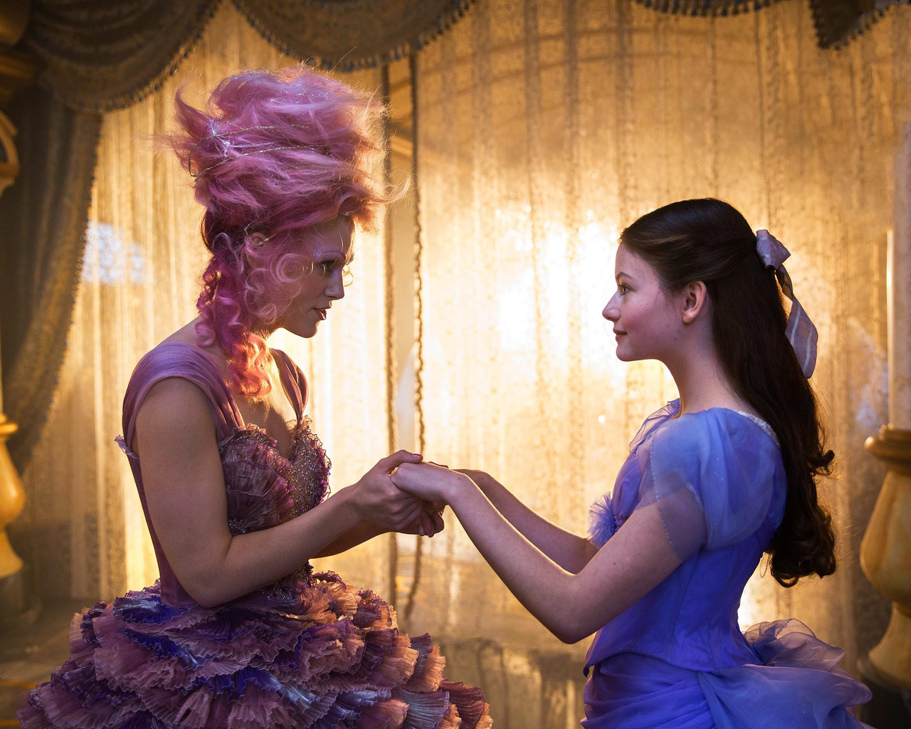 1280x1024 The Nutcracker And The Four Realms 2018 Mackenzie Foy And Keira Knightley 1280x1024