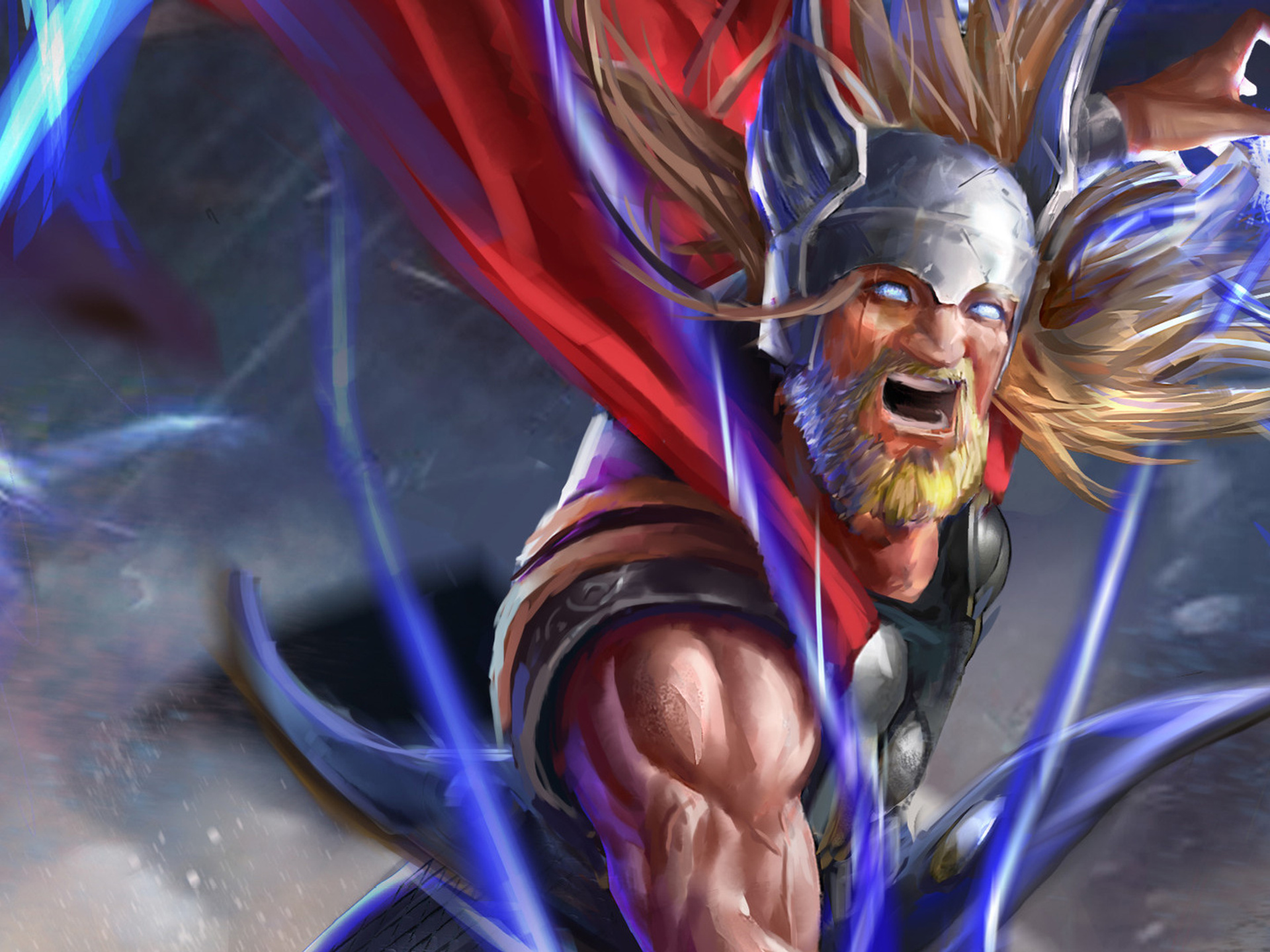 1920x1440 The Old God Of Thunder 1920x1440 Resolution HD 4k Wallpapers ...