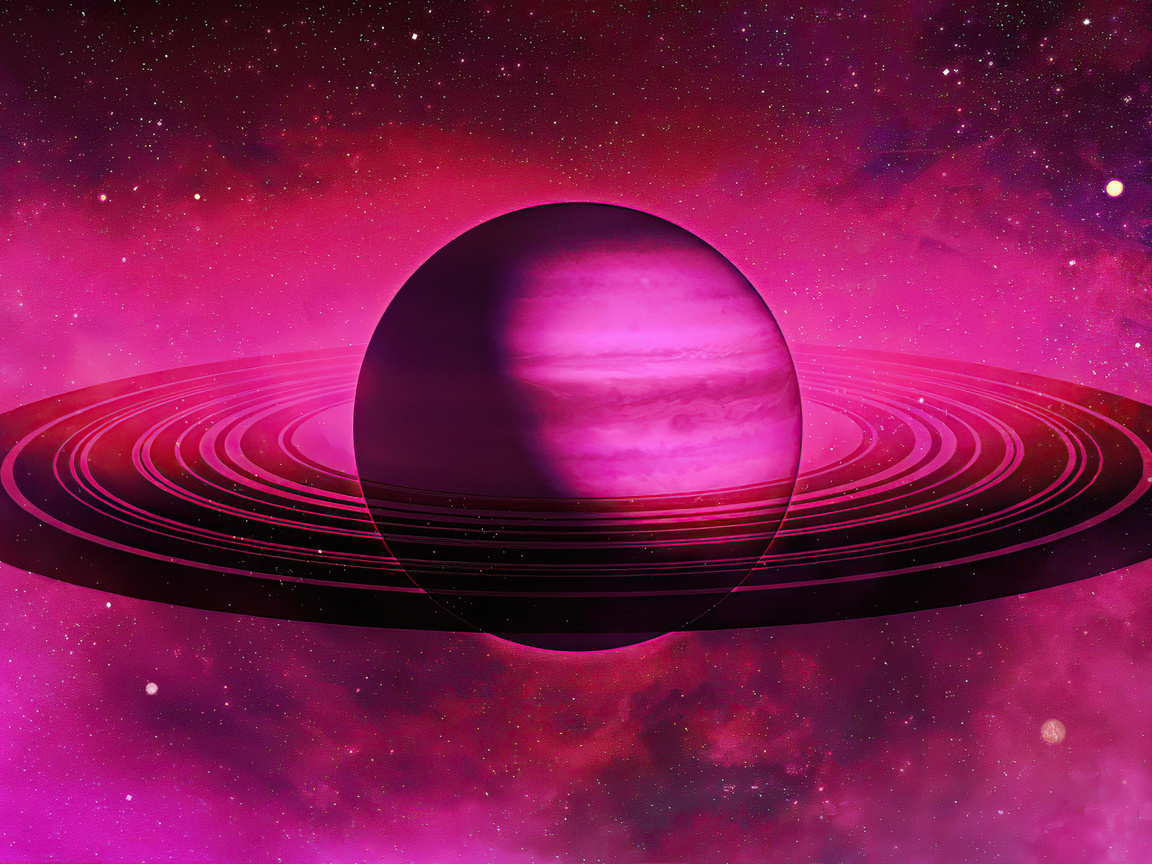 1152x864 The Pink Planet 1152x864 Resolution HD 4k Wallpapers, Images ...