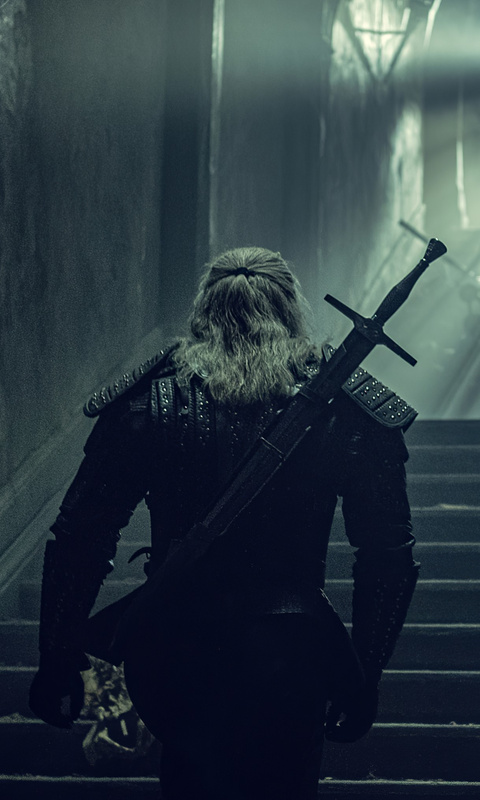 480x800 The Witcher Henry Cavill Season 2 Galaxy Note,HTC Desire,Nokia