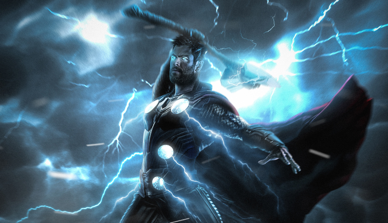 1336x768 Thor God Of Thunder Art Laptop HD HD 4k Wallpapers, Images ...