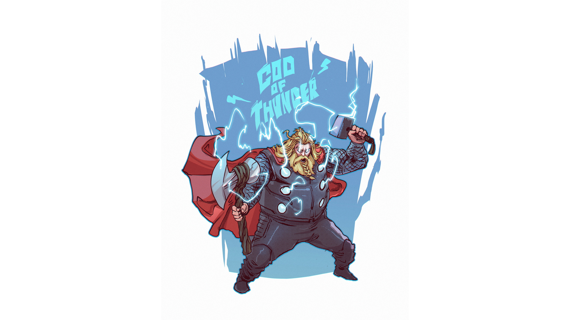 1920x1080 Thor God Thunder Laptop Full HD 1080P ,HD 4k Wallpapers