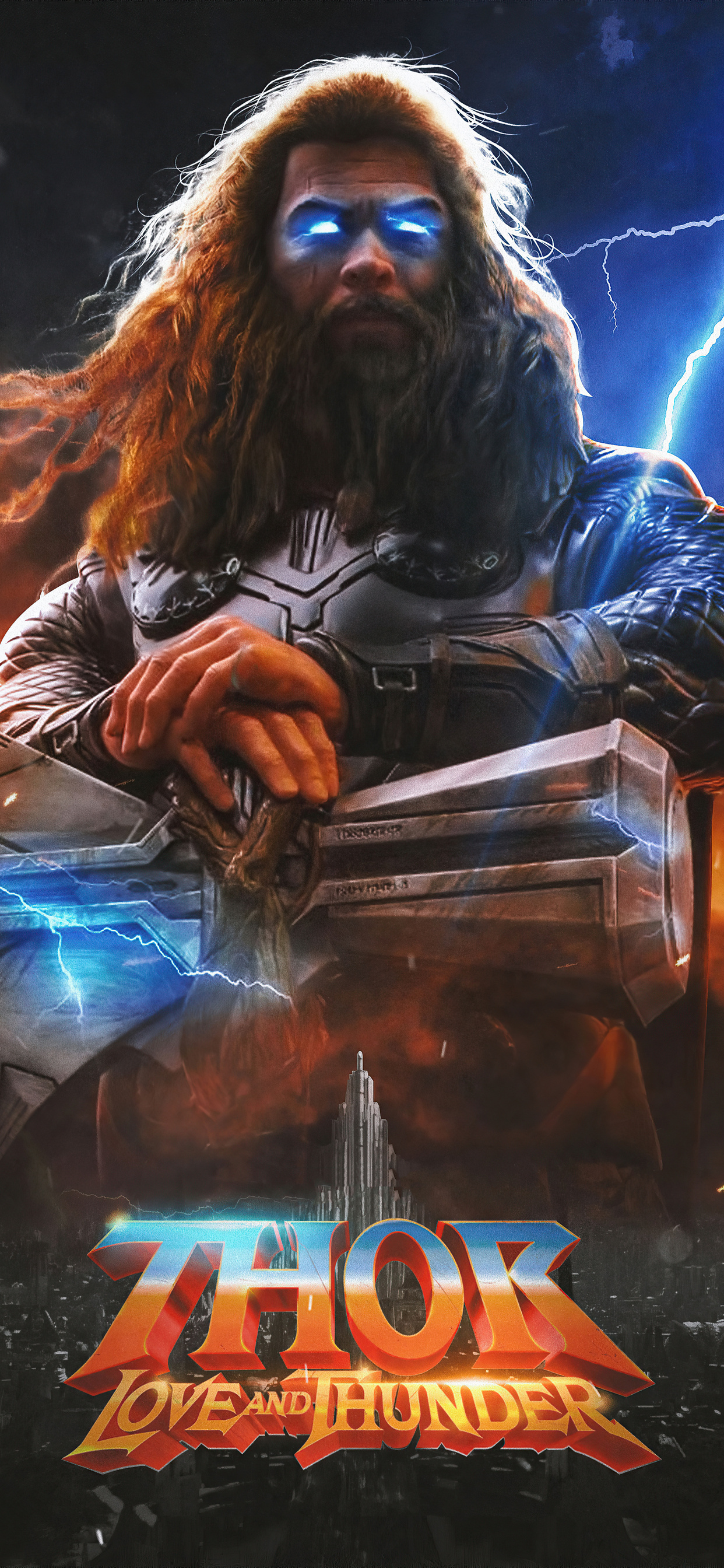 1242x2688 Thor Love And Thunder 2021 Movie Iphone XS MAX HD 4k