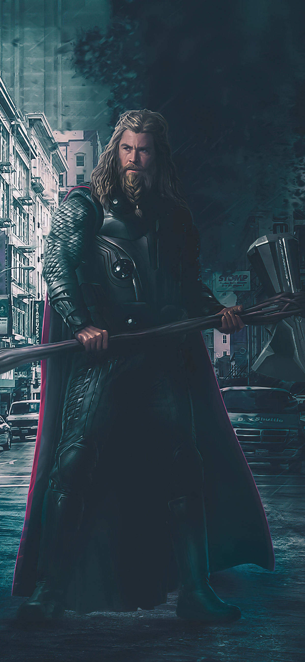 1242x2688 Thor Stormbreaker 4k Iphone XS MAX HD 4k Wallpapers, Images,  Backgrounds, Photos and Pictures