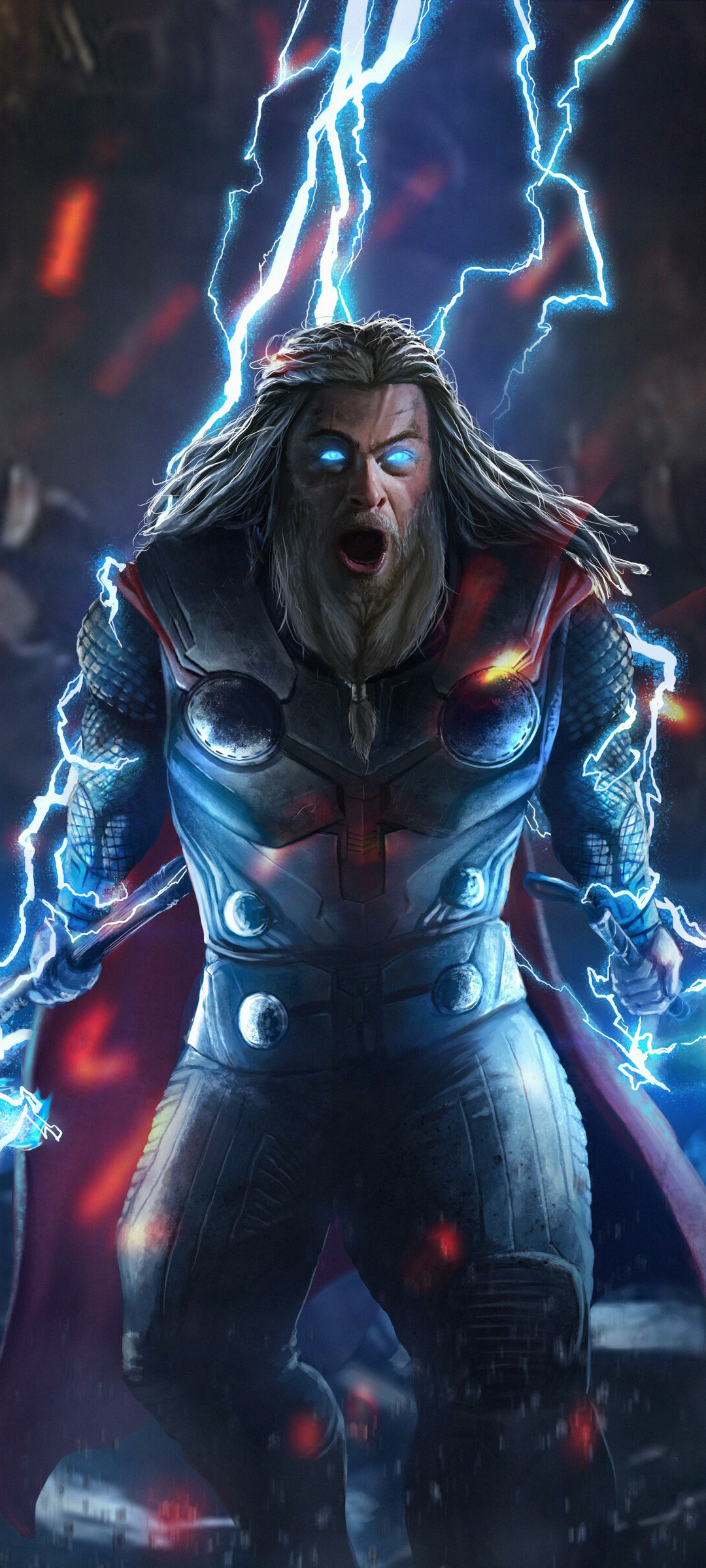 1080x2400 Thor With Mjolnir And Stormbreaker Google Pixel 7 ,HD 4k ...