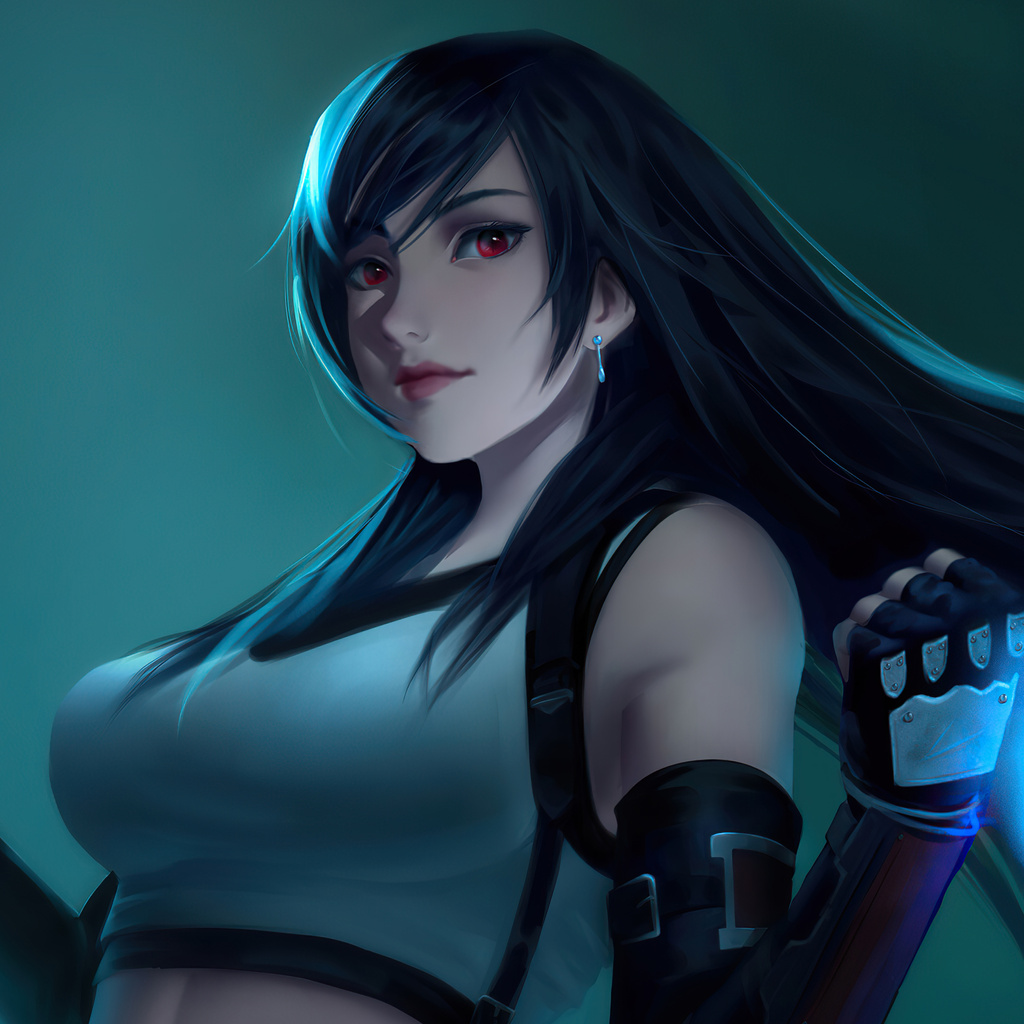 1024x1024 Tifa Lockhart Fanart 4k 1024x1024 Resolution HD 4k Wallpapers ...