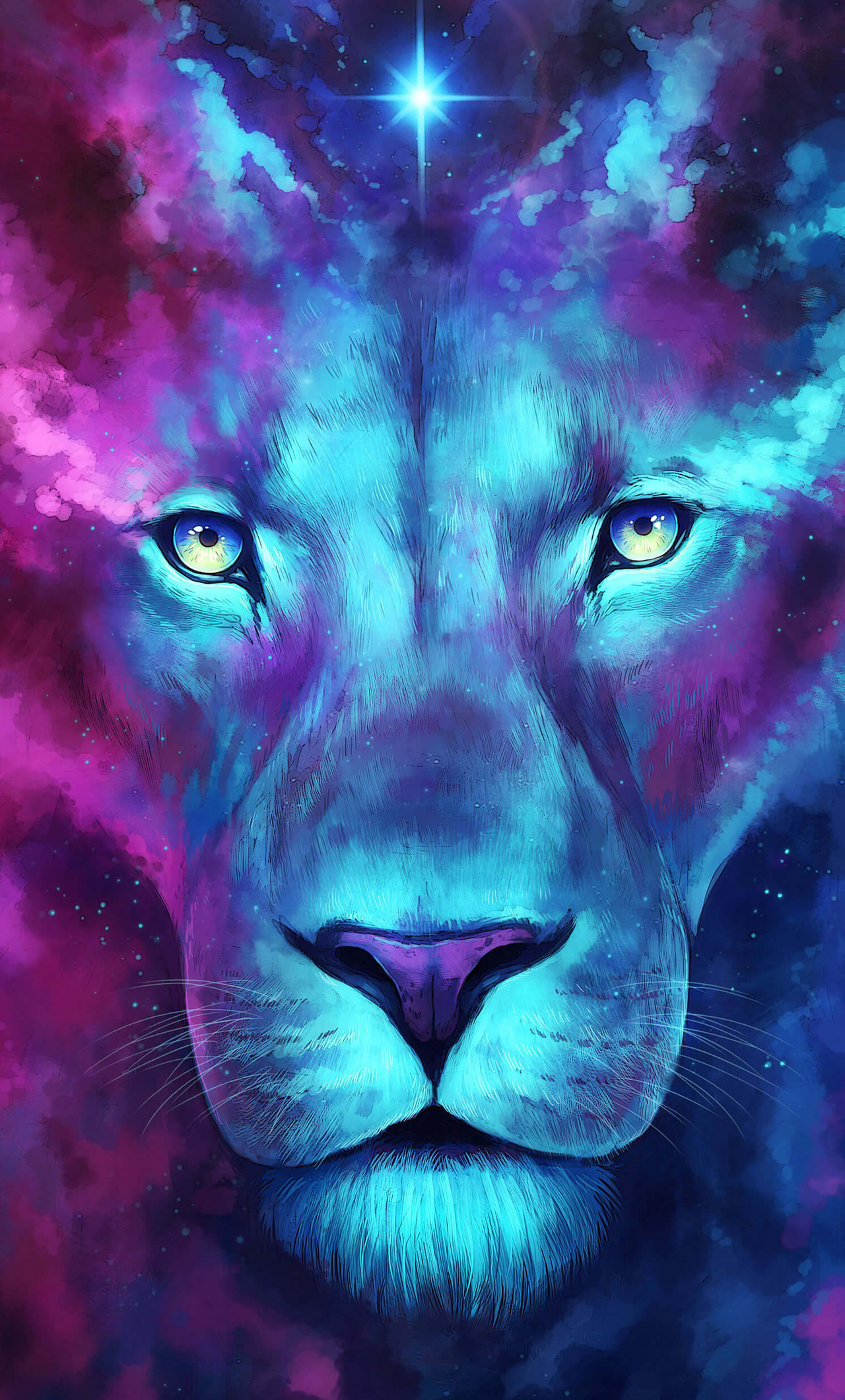 1280x2120 Tiger Colorful Art iPhone 6+ HD 4k Wallpapers, Images, Backgrounds,  Photos and Pictures