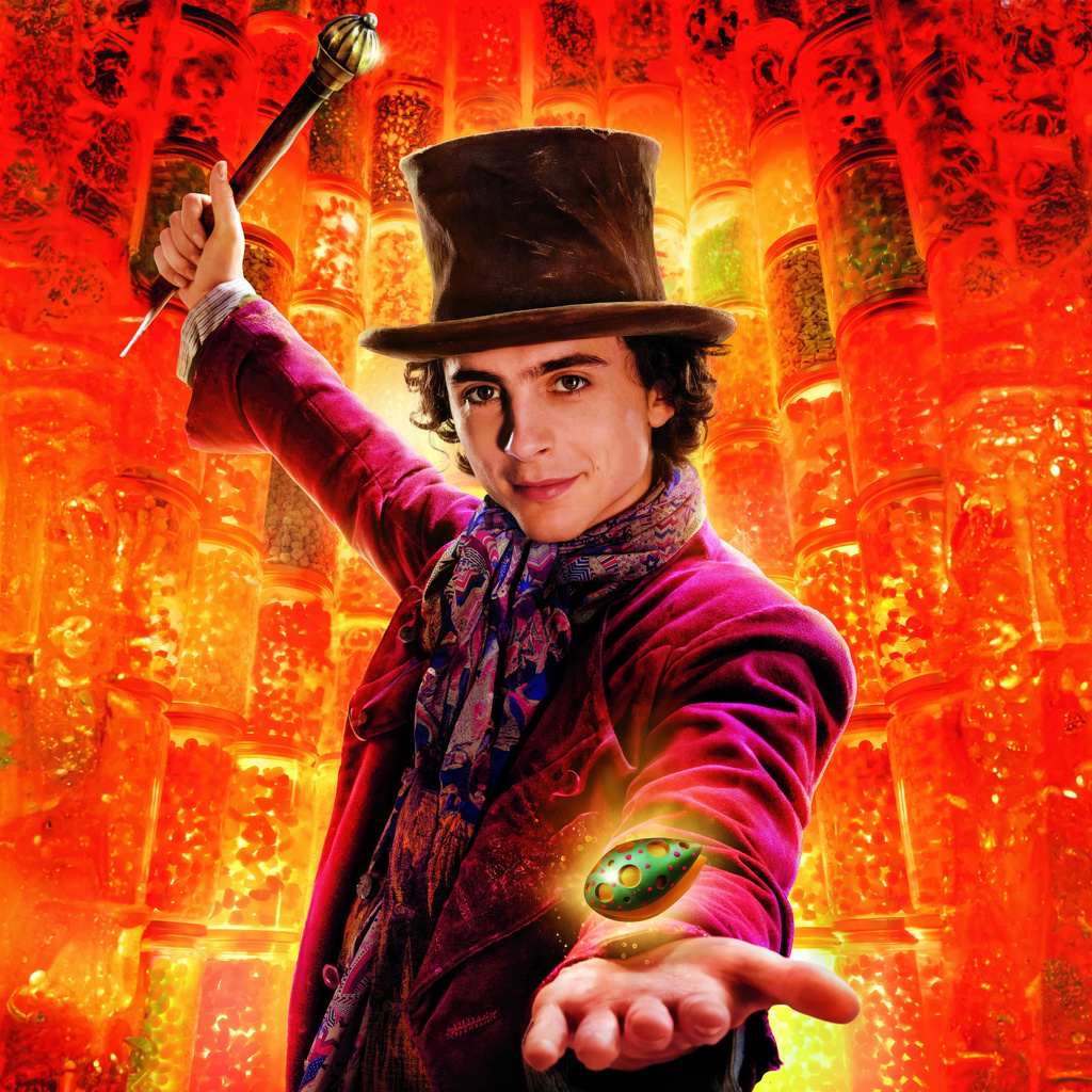 1024x1024 Timothee Chalamet In Wonka Movie 1024x1024 Resolution HD 4k ...