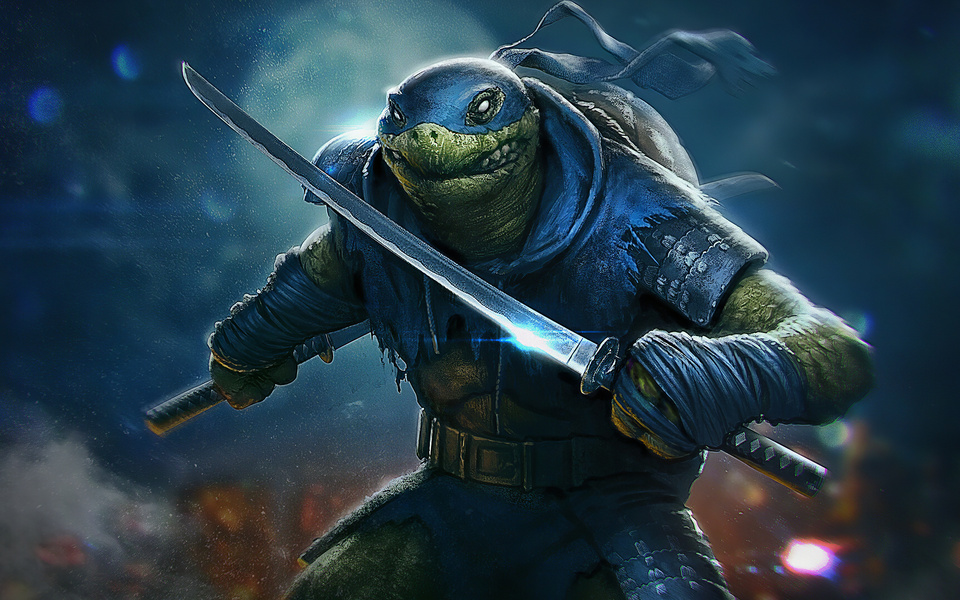 960x600 TMNT Leo 4k 960x600 Resolution HD 4k Wallpapers, Images ...