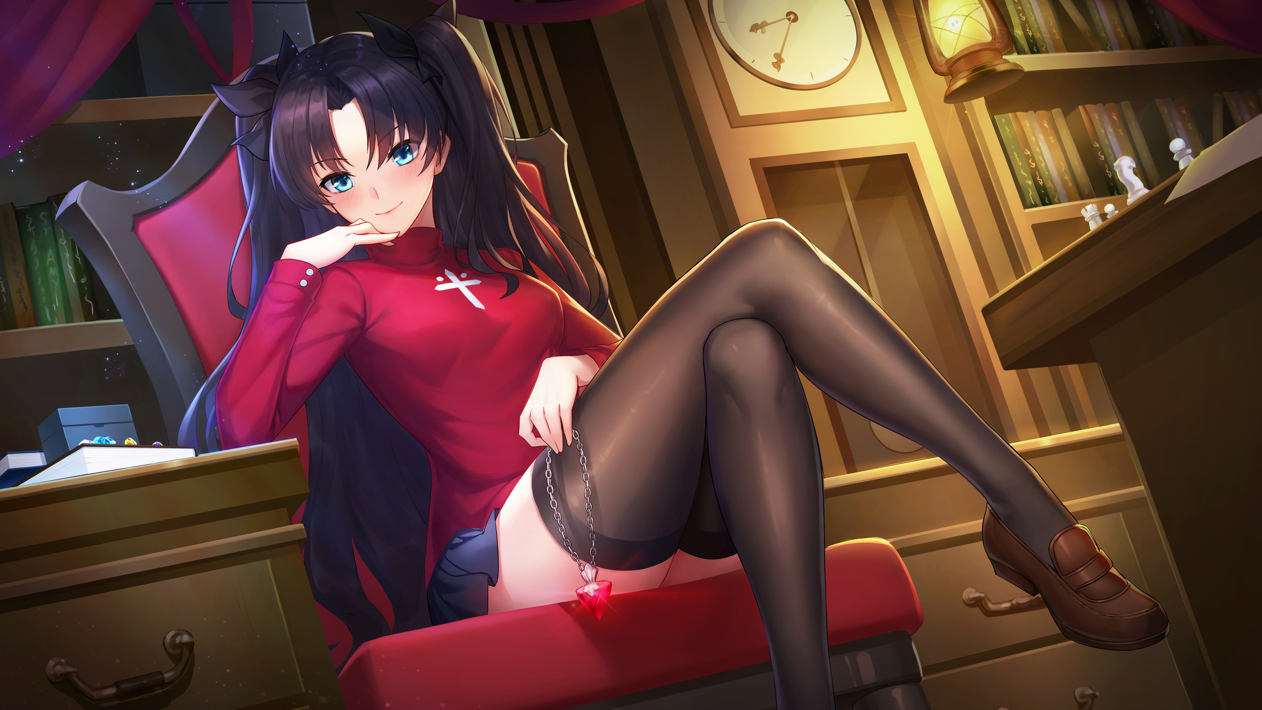 2560x1440 Tohsaka Rin Anime Girl 5k 1440P Resolution HD 4k Wallpapers,  Images, Backgrounds, Photos and Pictures