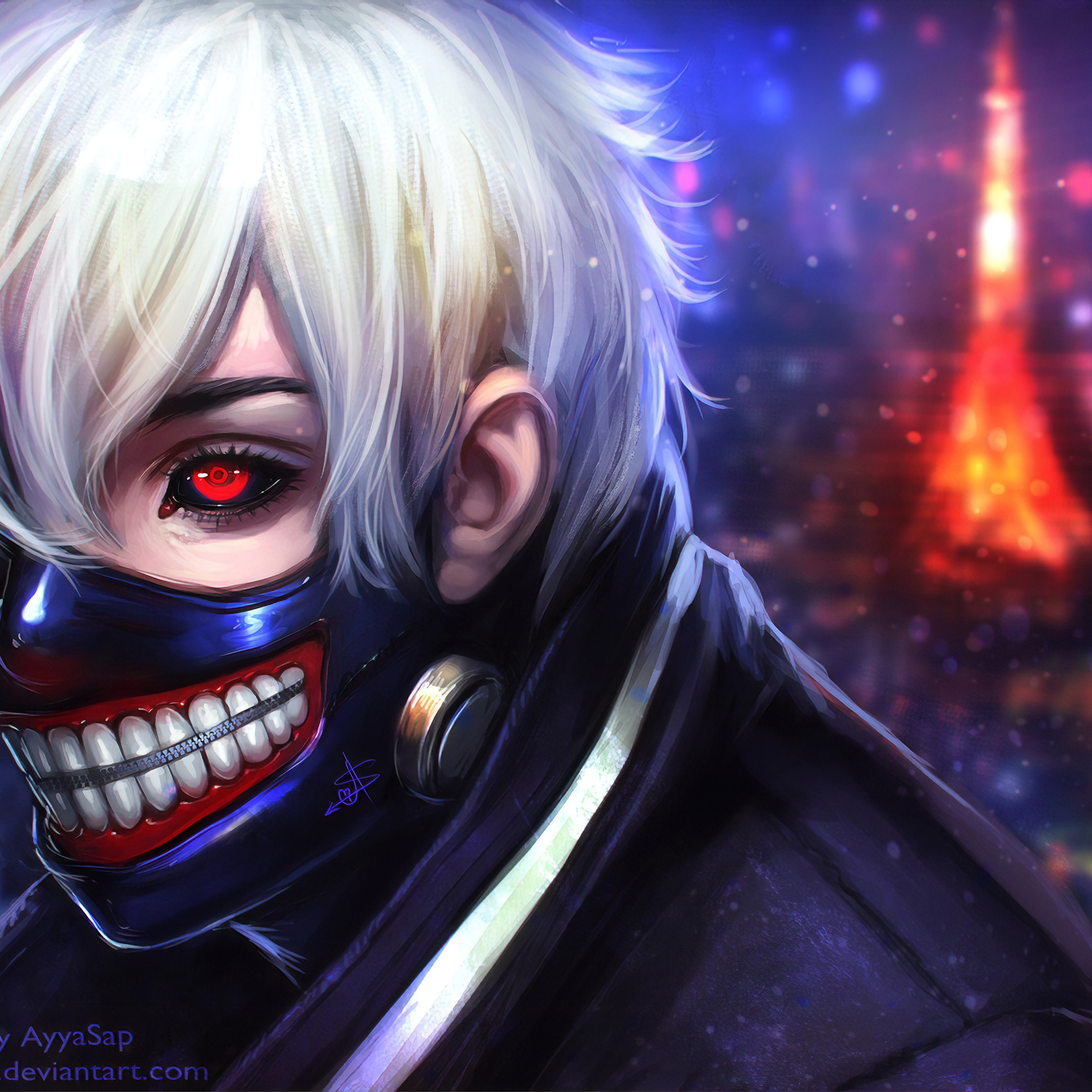 Download wallpapers Ken Kaneki, 4k, Tokyo Ghoul characters