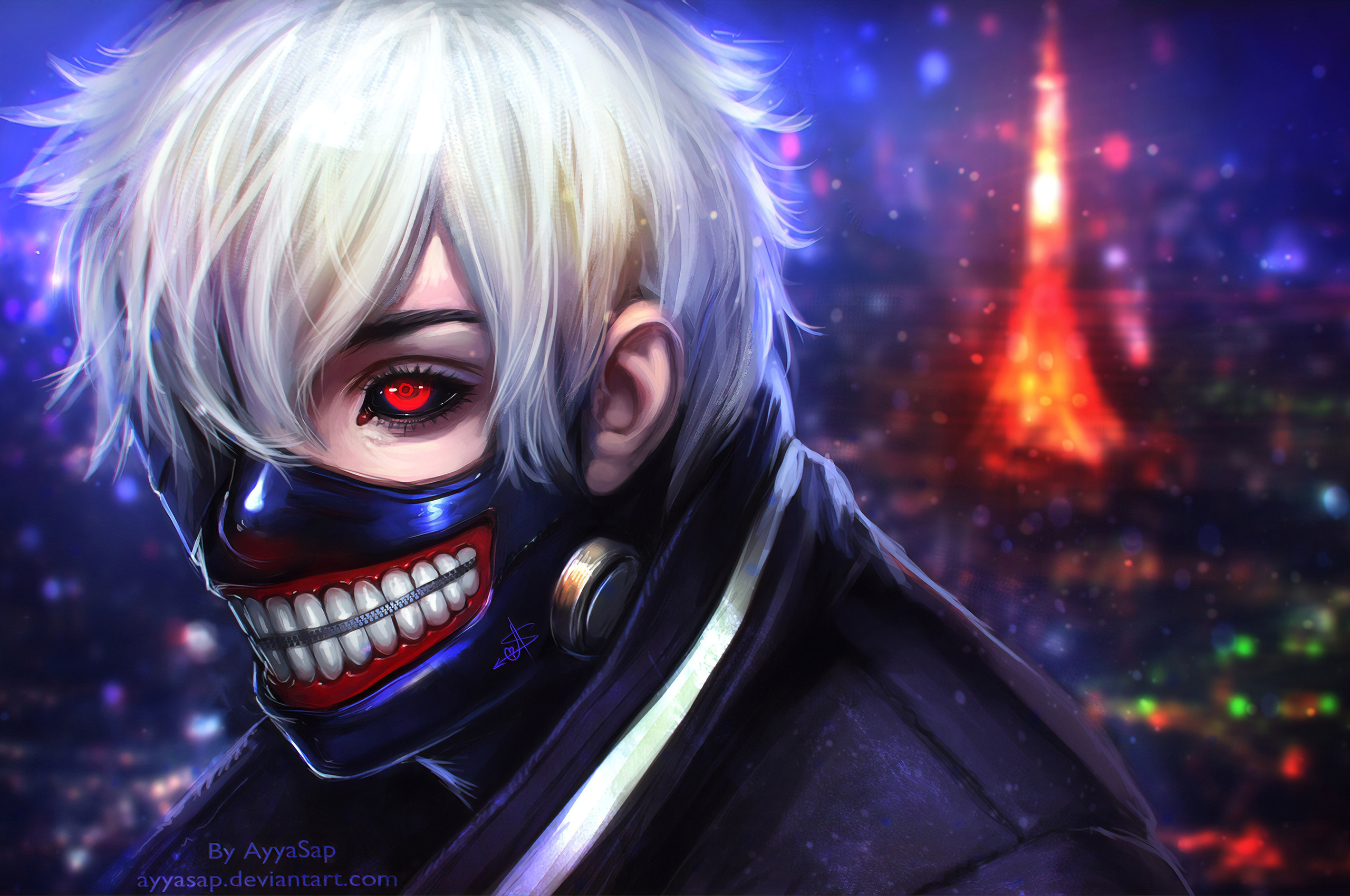 Ken Kaneki Wallpaper 4K, 5K, Tokyo Ghoul