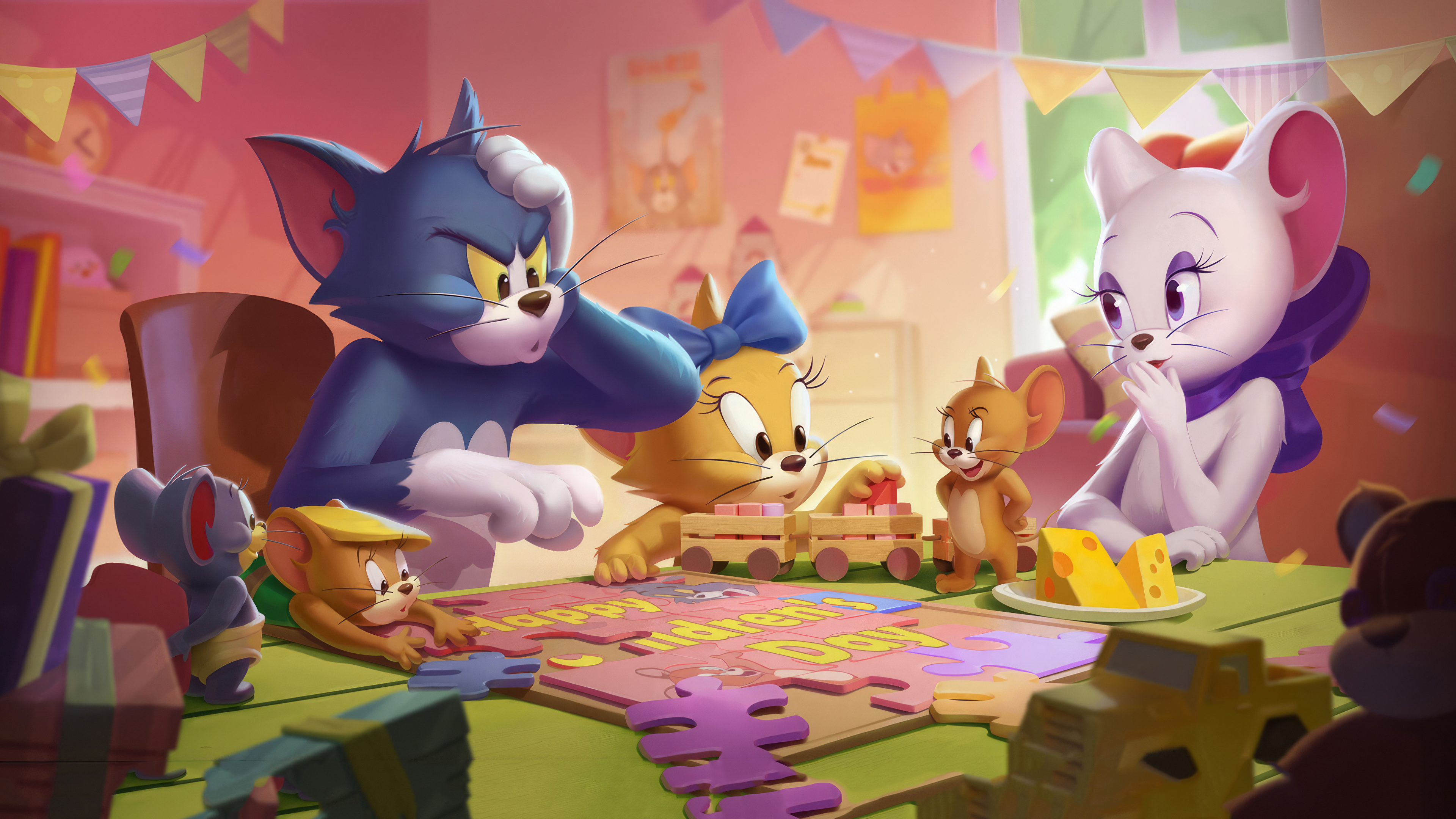 3840x2160 Tom And Jerry 4k 4K ,HD 4k Wallpapers,Images,Backgrounds