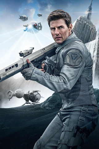 320x480 Tom Cruise In Oblivion Apple Iphone,iPod Touch,Galaxy Ace ,HD ...