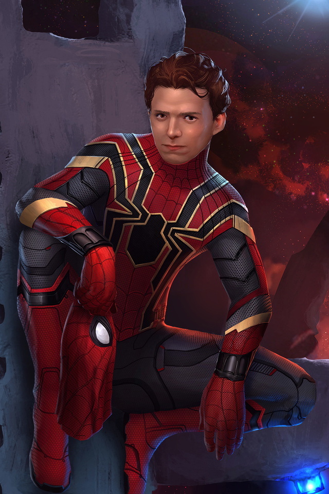 640x960 Tom Holland Spidey Iphone 4 Iphone 4s Hd 4k Wallpapers Images Backgrounds Photos And Pictures