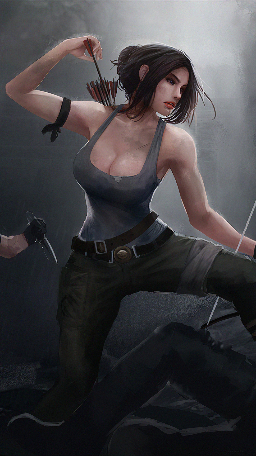 1080x1920 Tomb Raider Art4k Iphone 7,6s,6 Plus, Pixel xl ,One Plus 3,3t