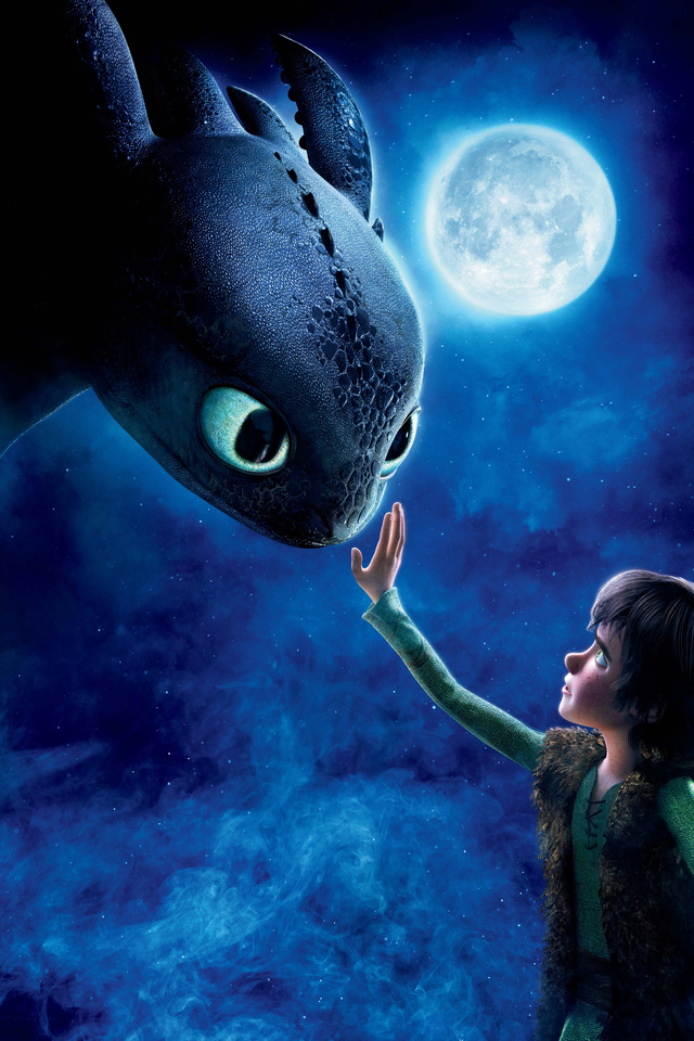 640x960 Toothless How To Train Your Dragon iPhone 4, iPhone 4S ,HD 4k